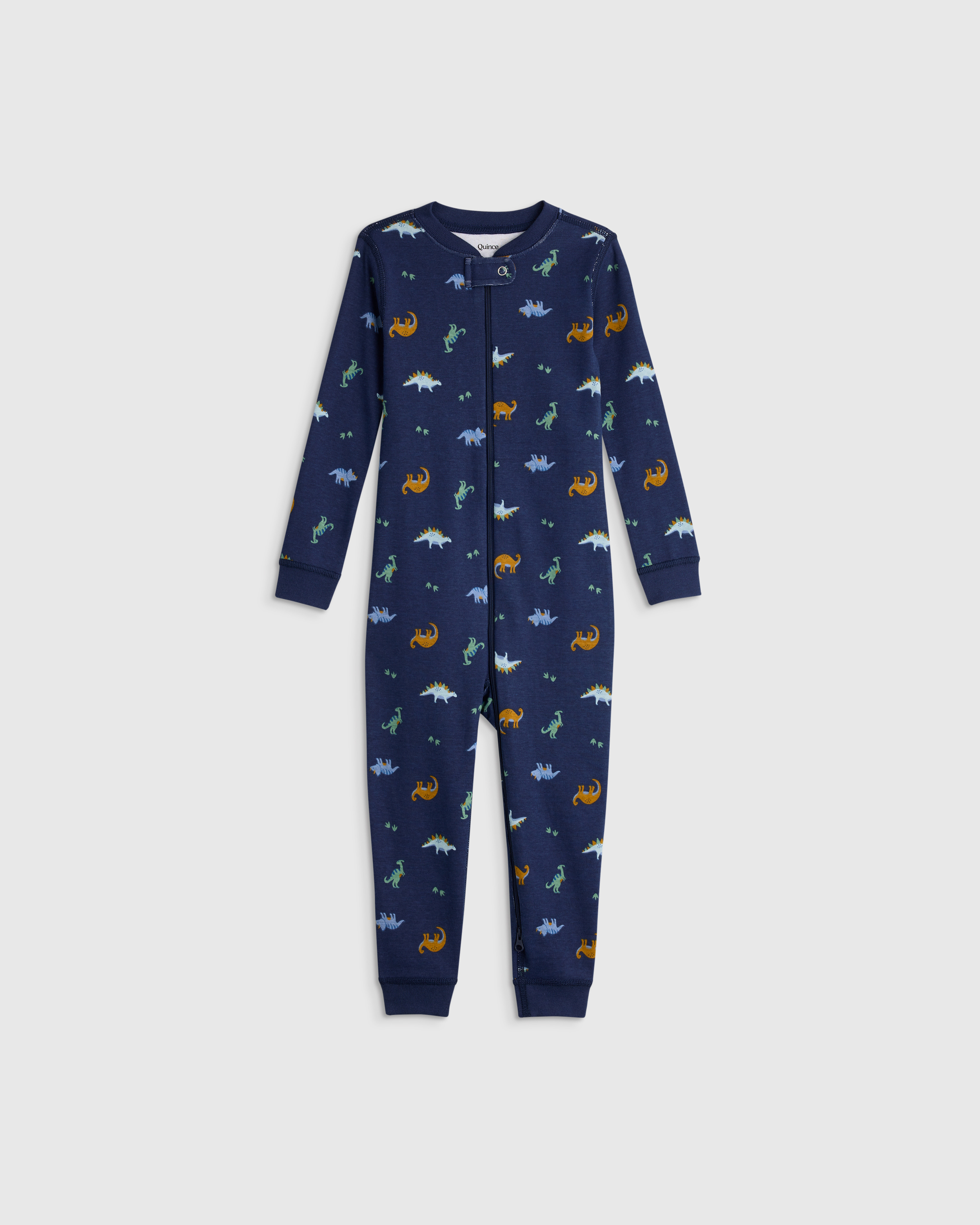Little Dinos 100% Organic Cotton One Piece Pajama 