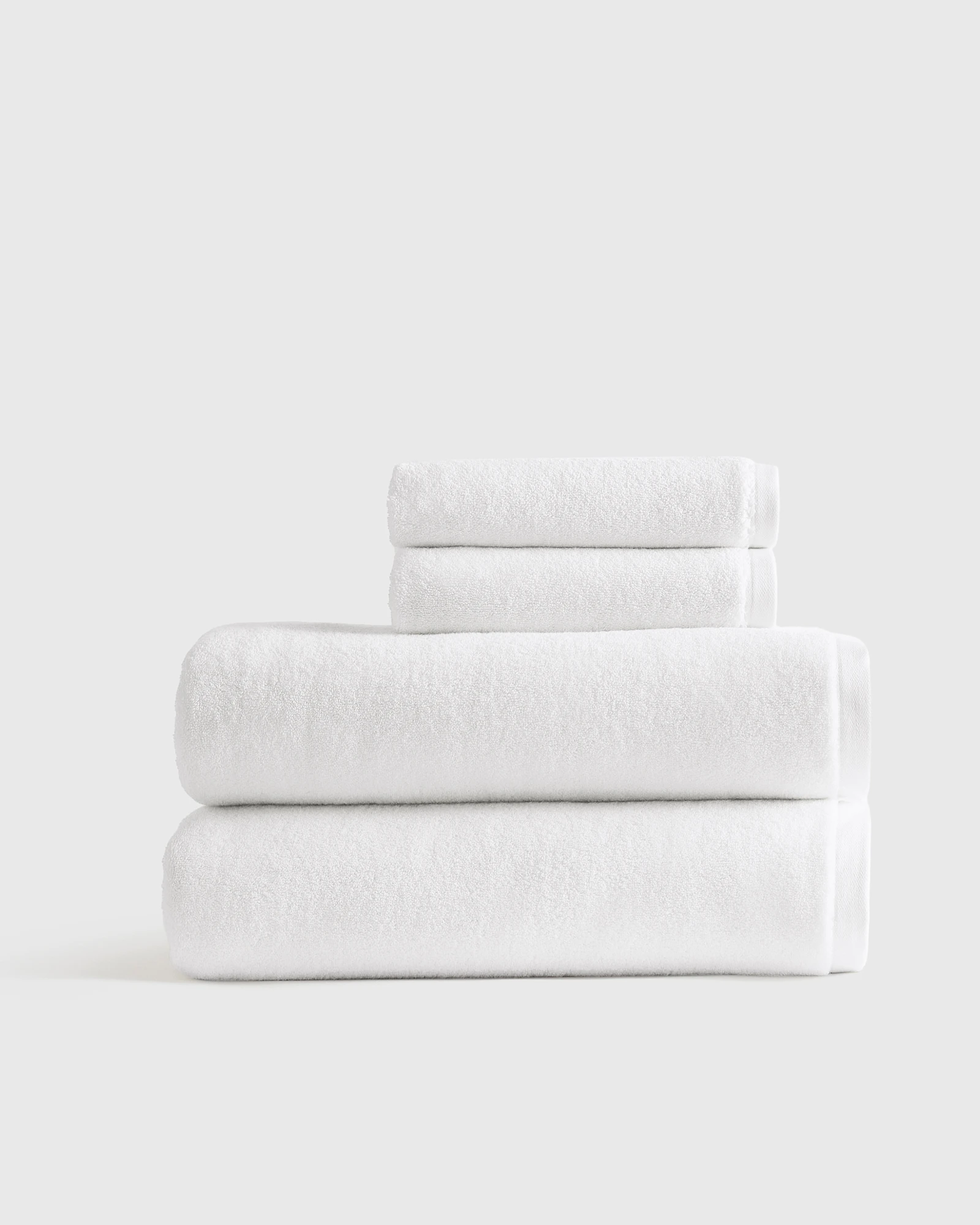 Plush Organic Turkish Cotton Bath Sheet Bundle (4 pieces) - Ivory