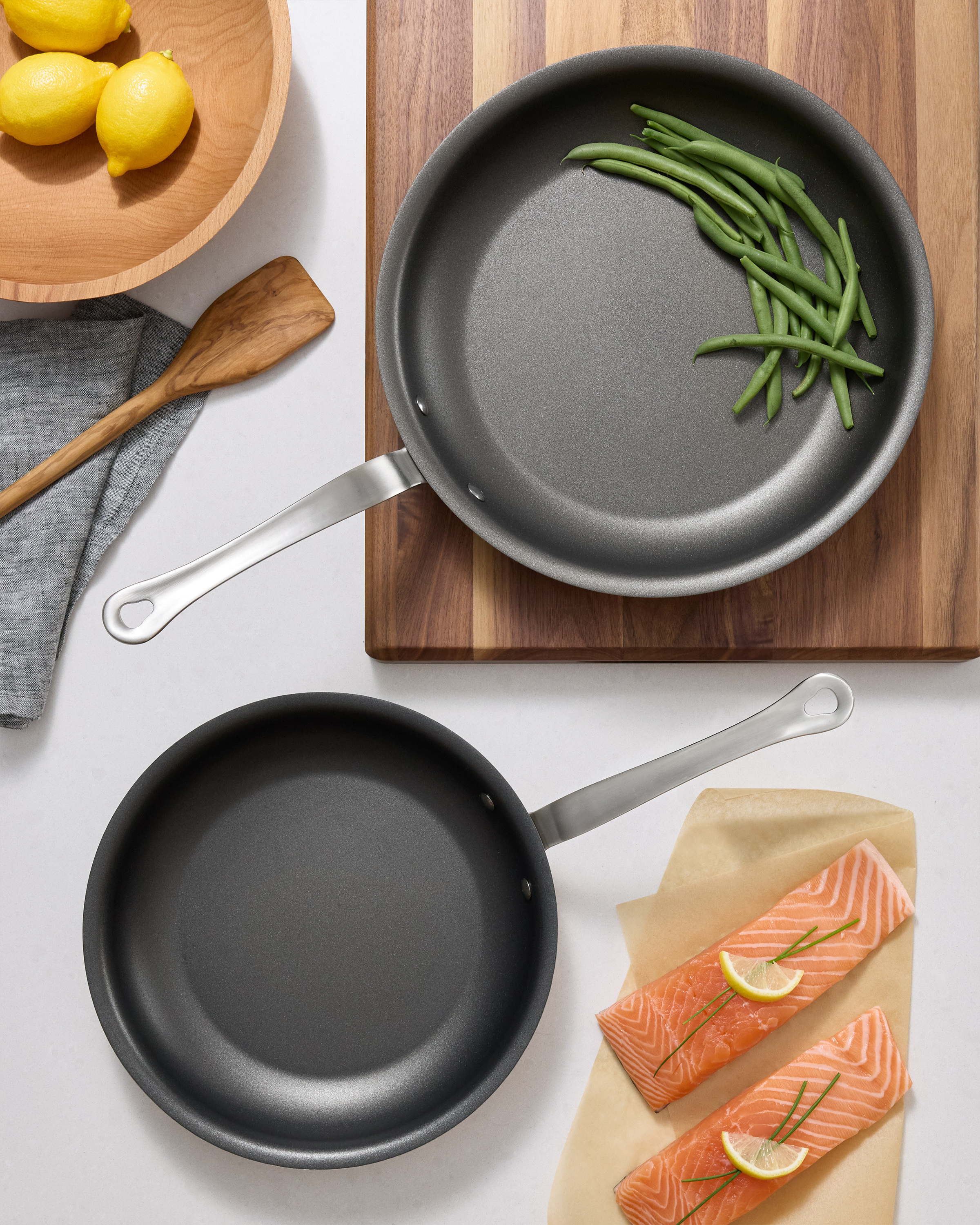 Quince Stainless Steel Nonstick Cookware Frying Pan - Thumbnail 3