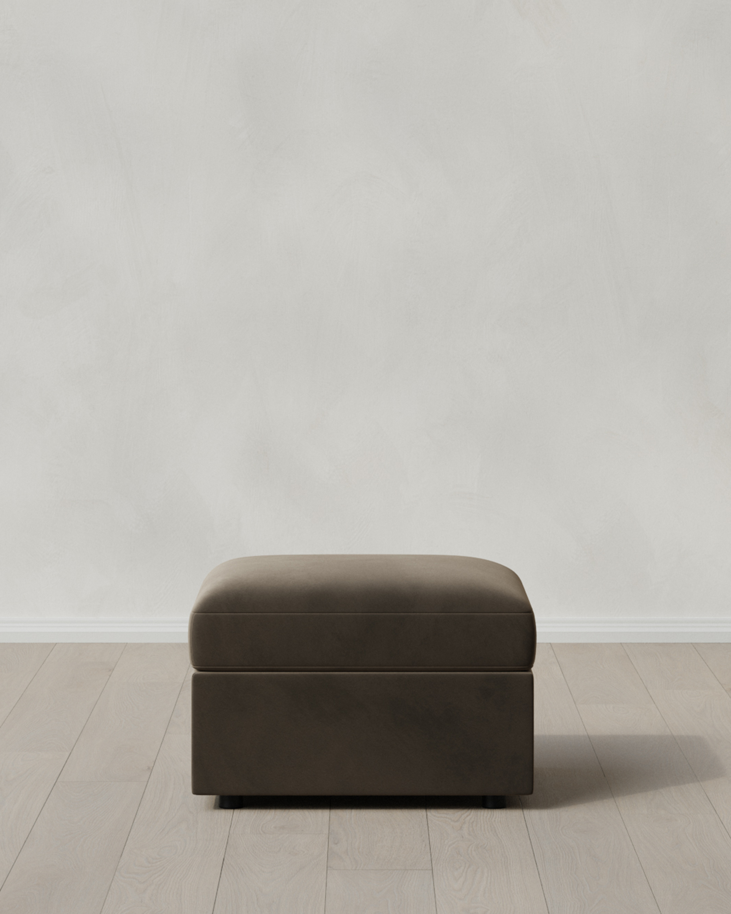 Sierra Curved Arm-Chair Ottoman-28x24-Performance Velvet Sable