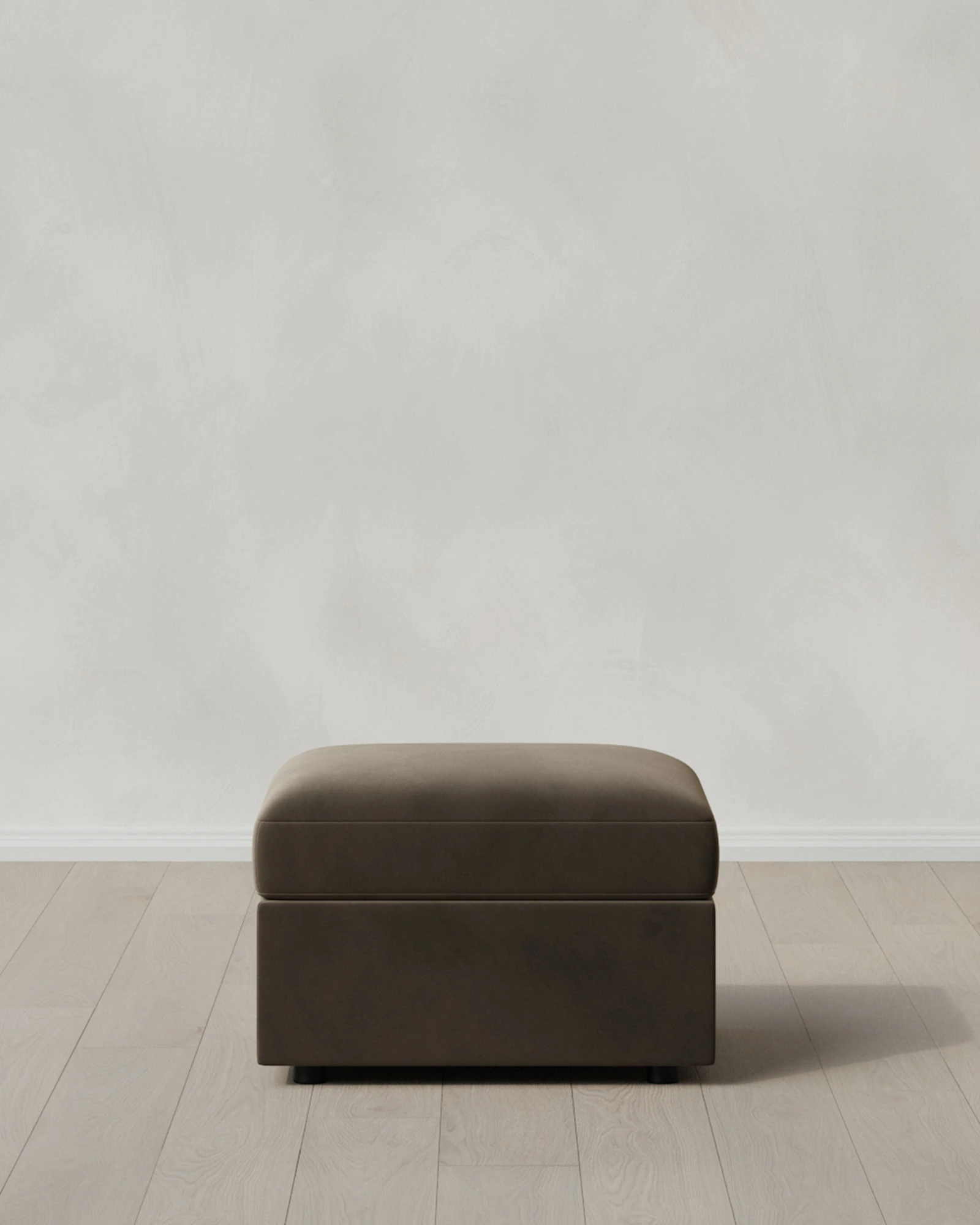 Sierra Ottoman in Performance Velvet