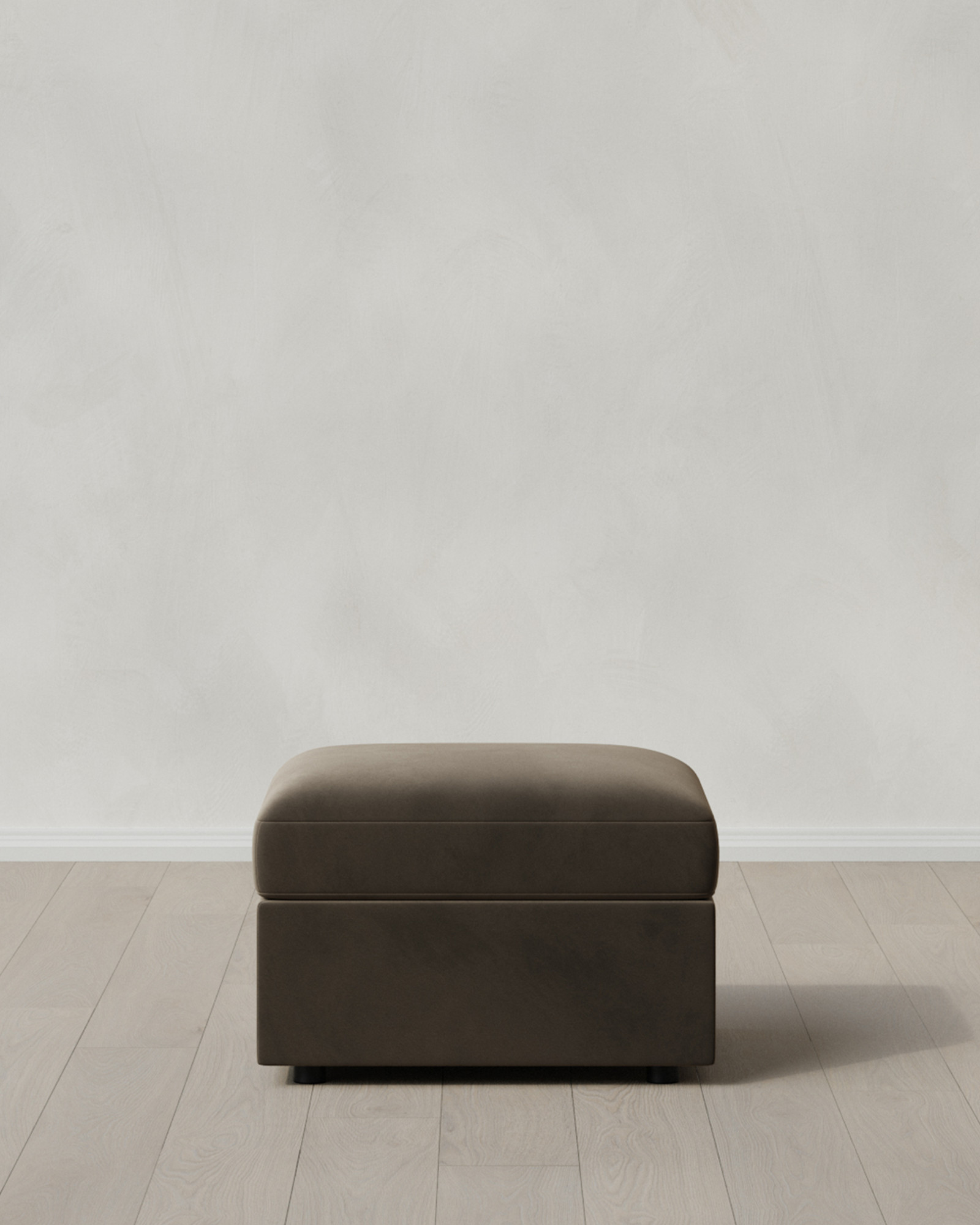 Sierra Curved Arm-Chair Ottoman-28x24-Performance Velvet Sable