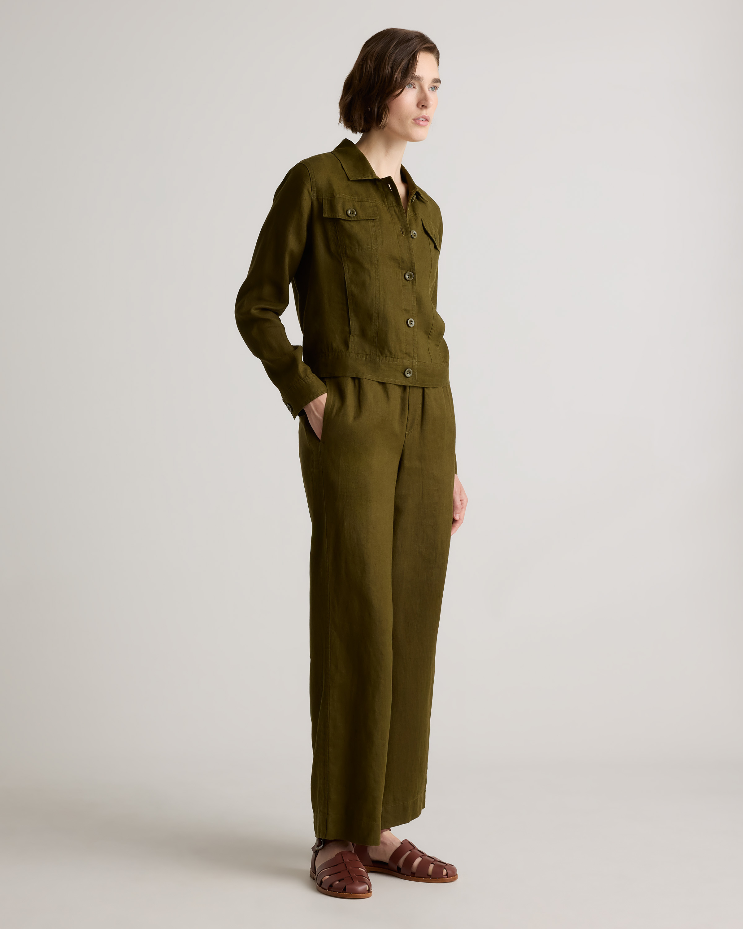CONFECT linen jacket 最終値下げ AA02 - Sailor Linen Jacket - Plus- Pre-order - Ship in 6 to