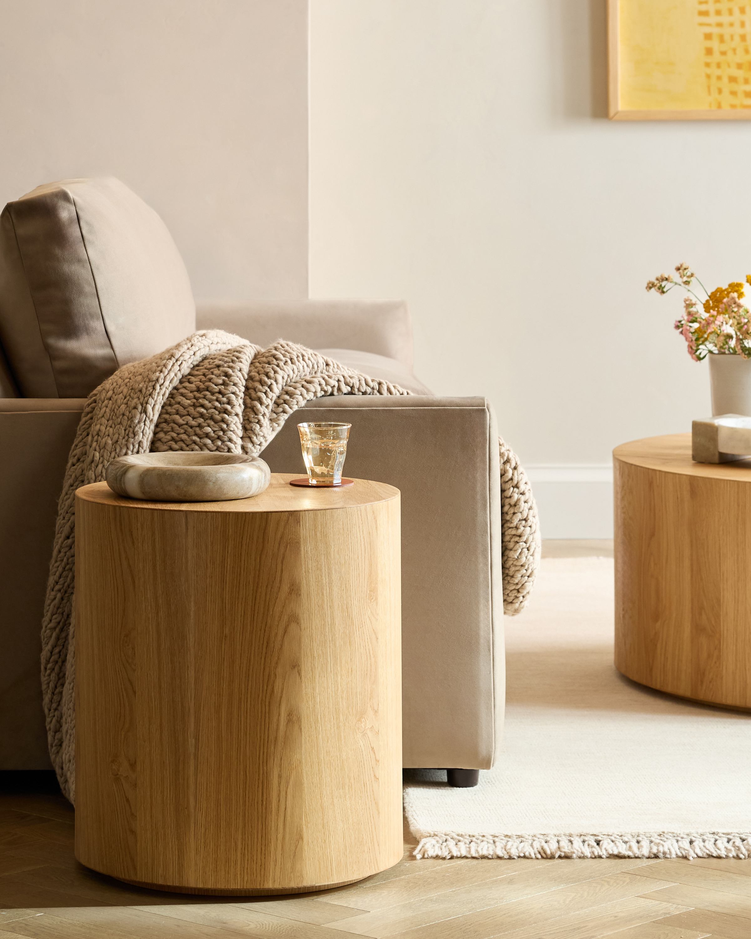 Quince Drum End Table - Thumbnail 4