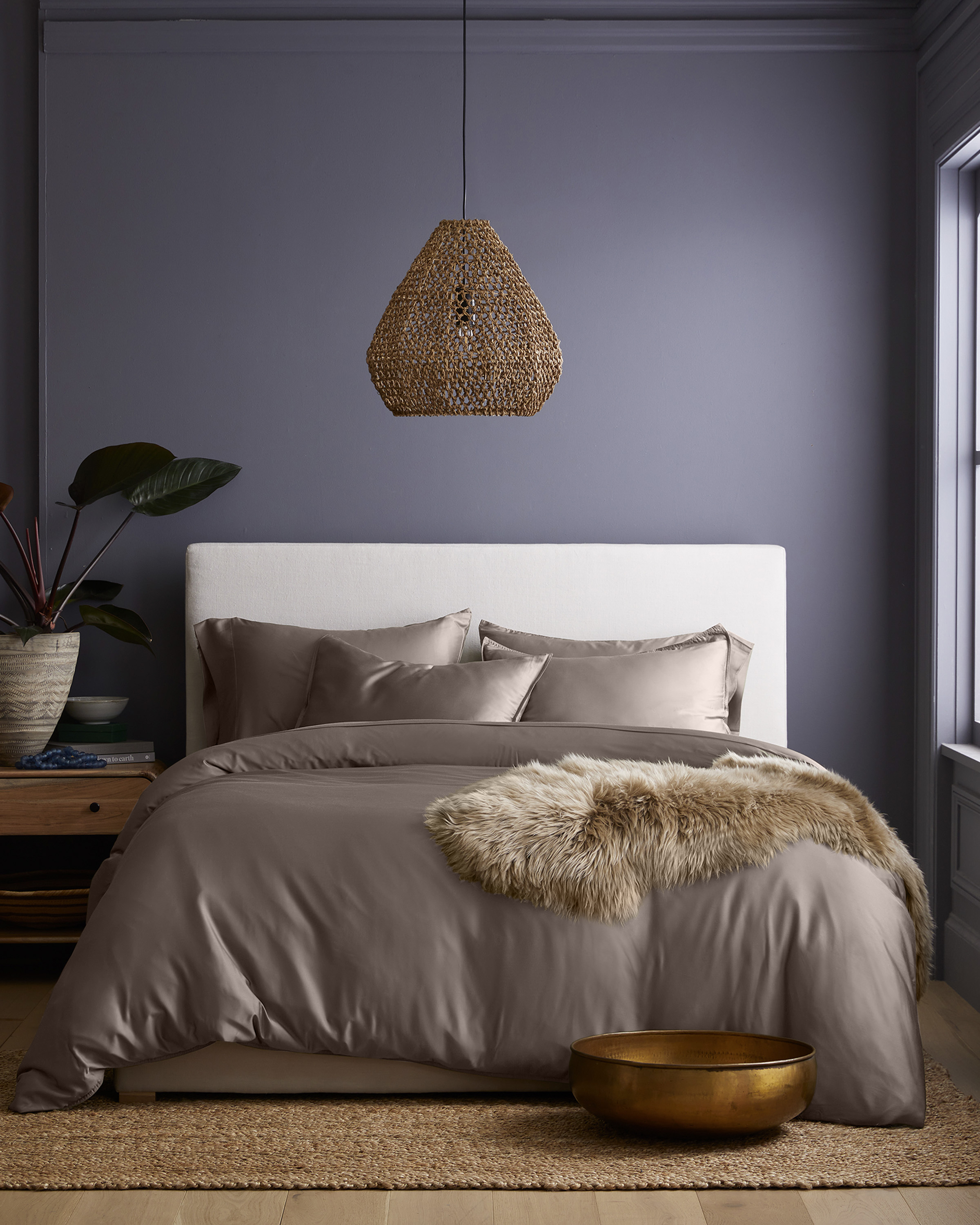 Stone Bamboo Duvet Cover Set