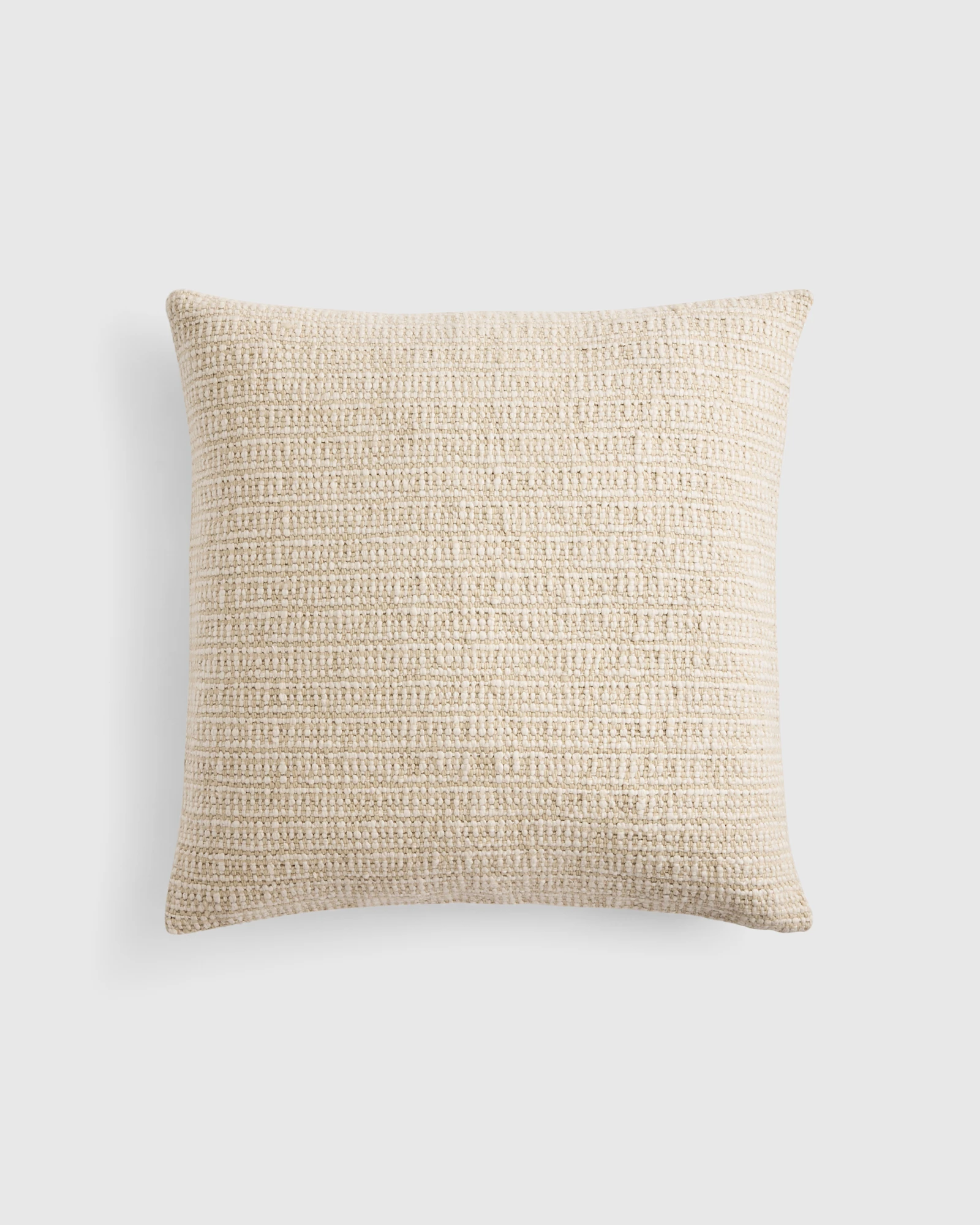 Wool Linen Textured Pillow Cover