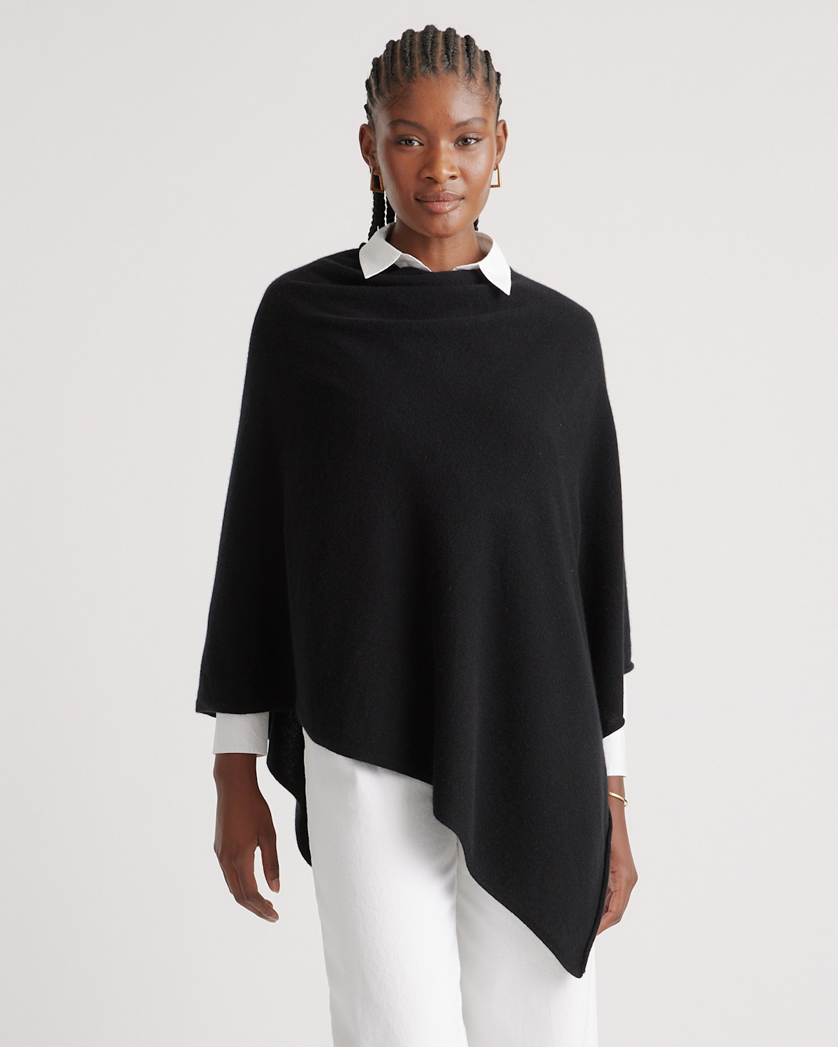 Quince Mongolian Cashmere Poncho