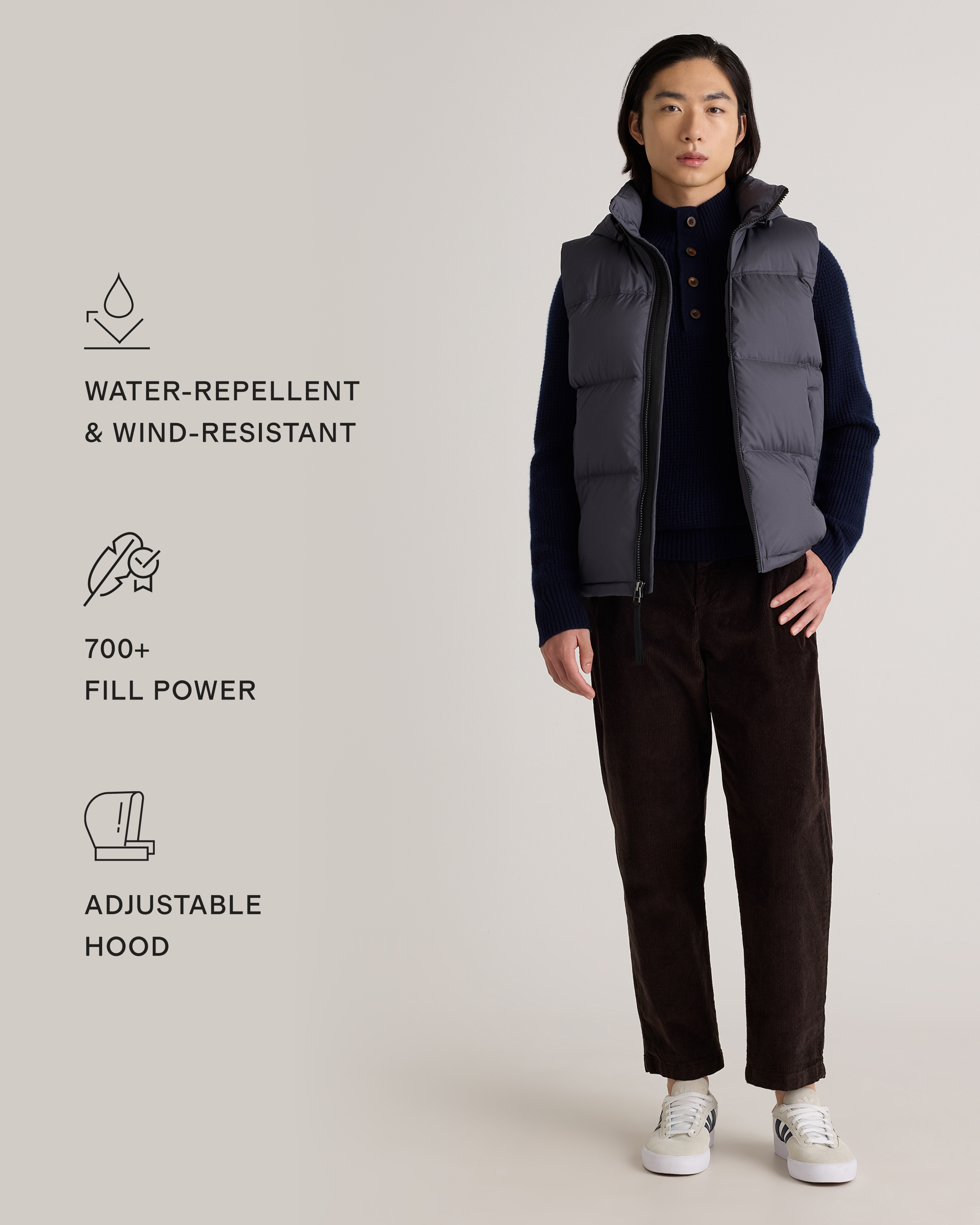 Responsible Down Puffer Vest