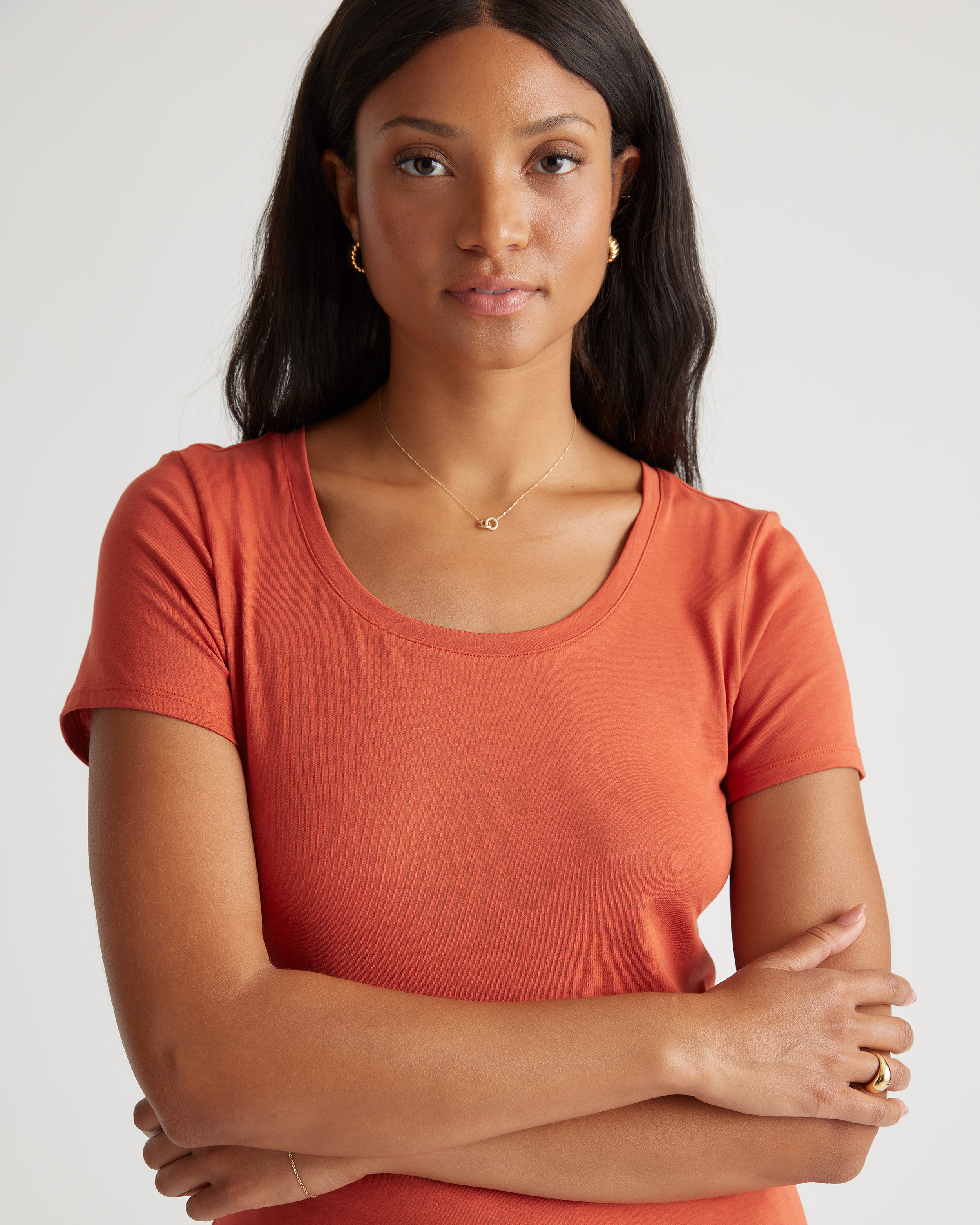 cotton Cotton Modal Scoop Neck Tee 3 Pack Bundle