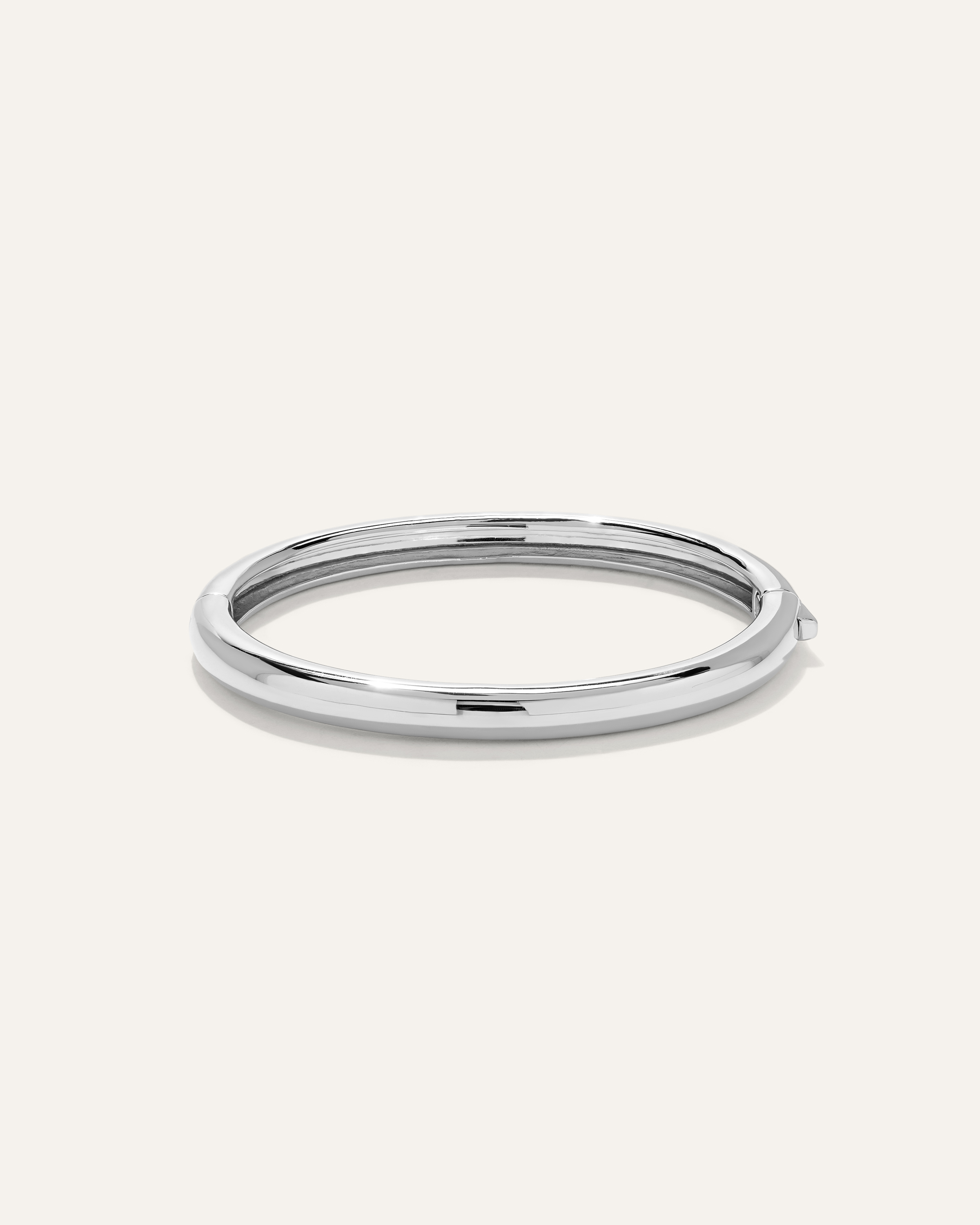 Silver Dome Bangle