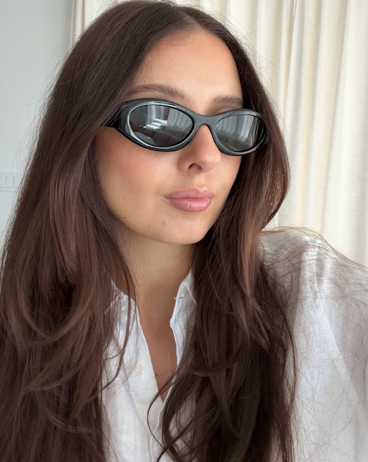 Milan Polarized Acetate Sunglasses - PDP Video Thumbnail (Black with Grey Lens, 4x5)