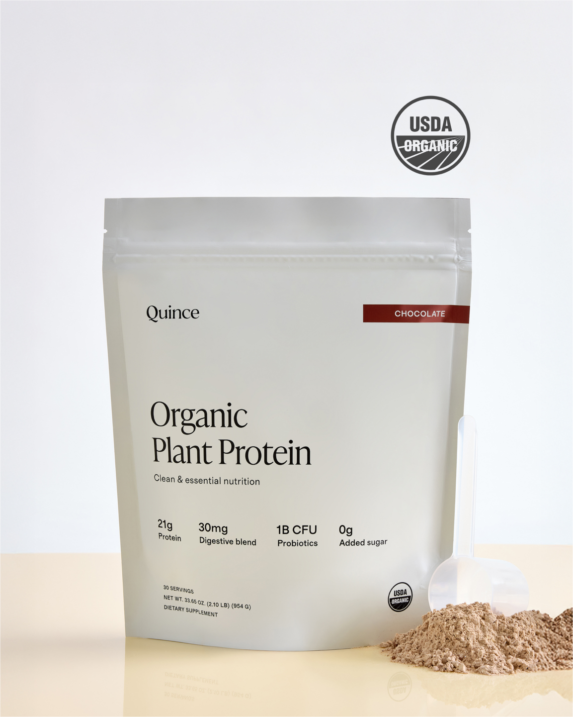 Chocolate Certified Organic Plant Protein