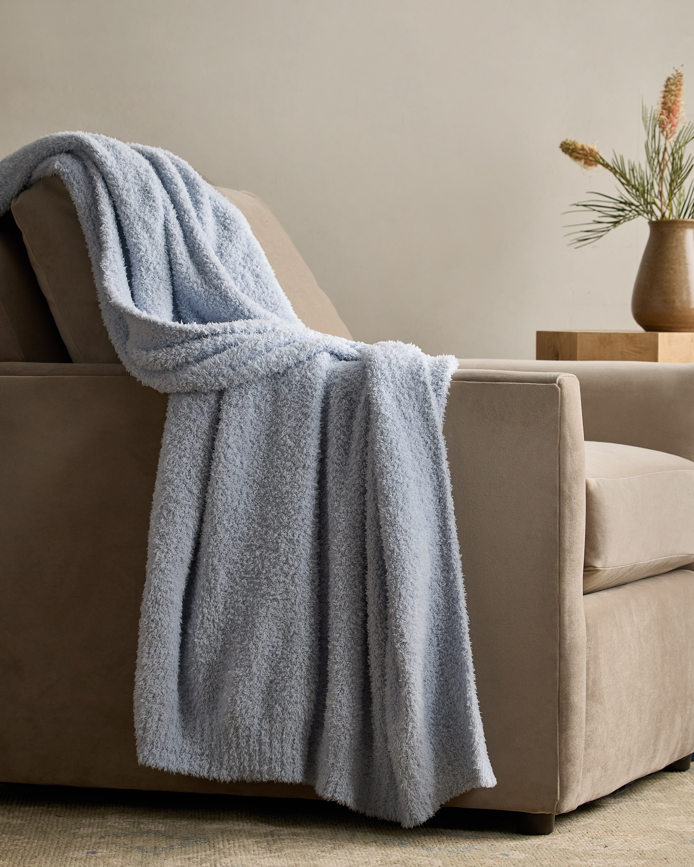 Light Blue Everyday Cozy Throw