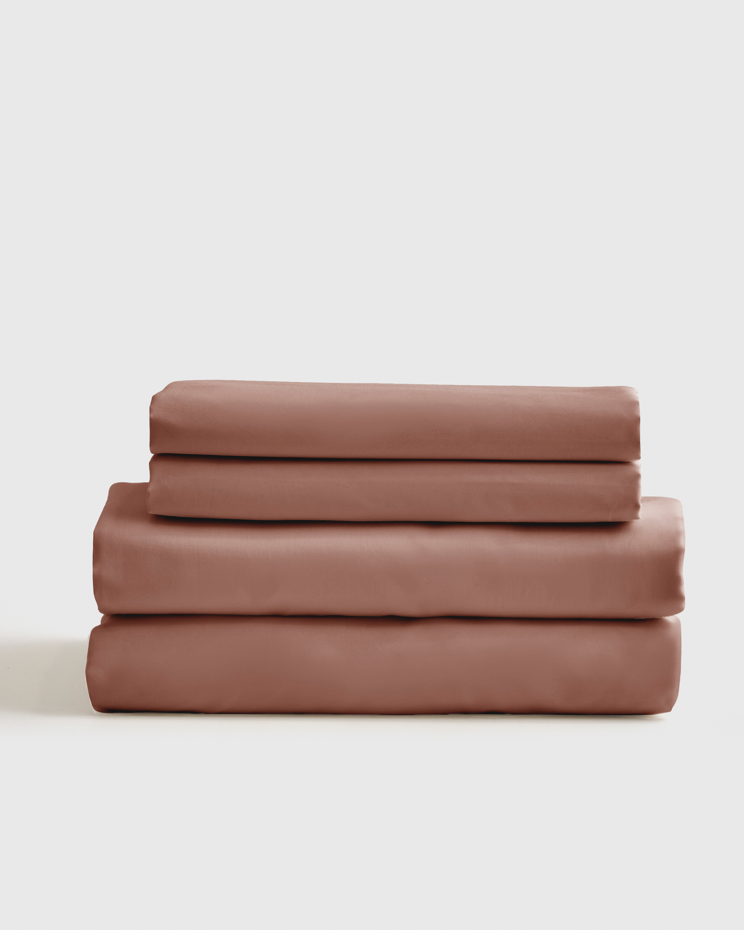 Clay Luxury Organic Sateen Sheet Set