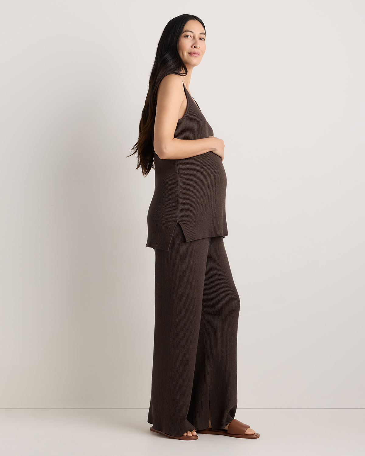 blue satin long sleeve mini dress Maddox • Shop American Threads Women's Trendy Online Boutique size:L / 8-10 existing-dress Featuring a daring one Massimo Dutti Brown Linen