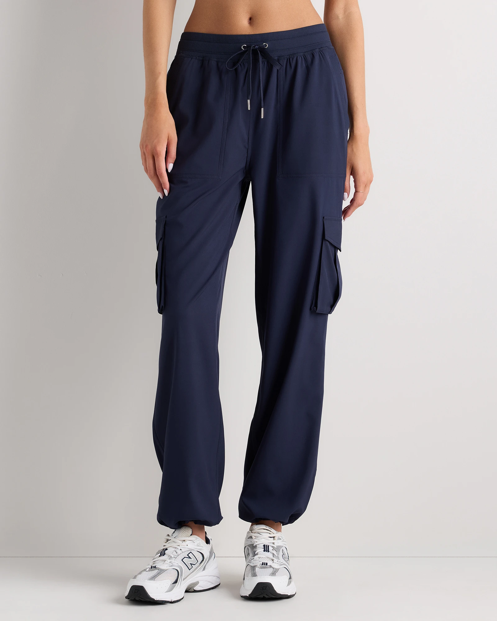 Mid-Rise Performance Tech Cargo Pants