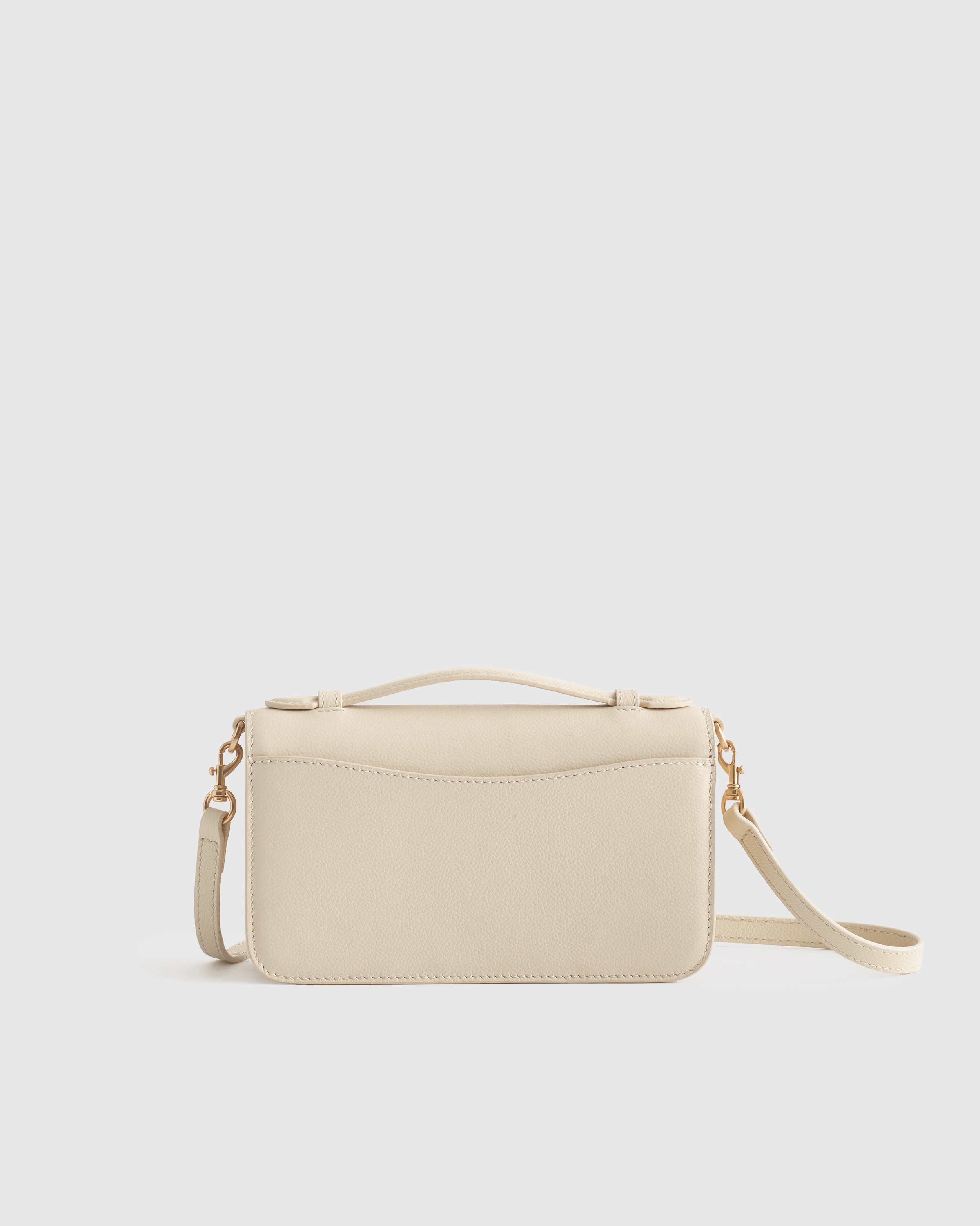 Italian Leather Wallet Crossbody - Thumbnail 4