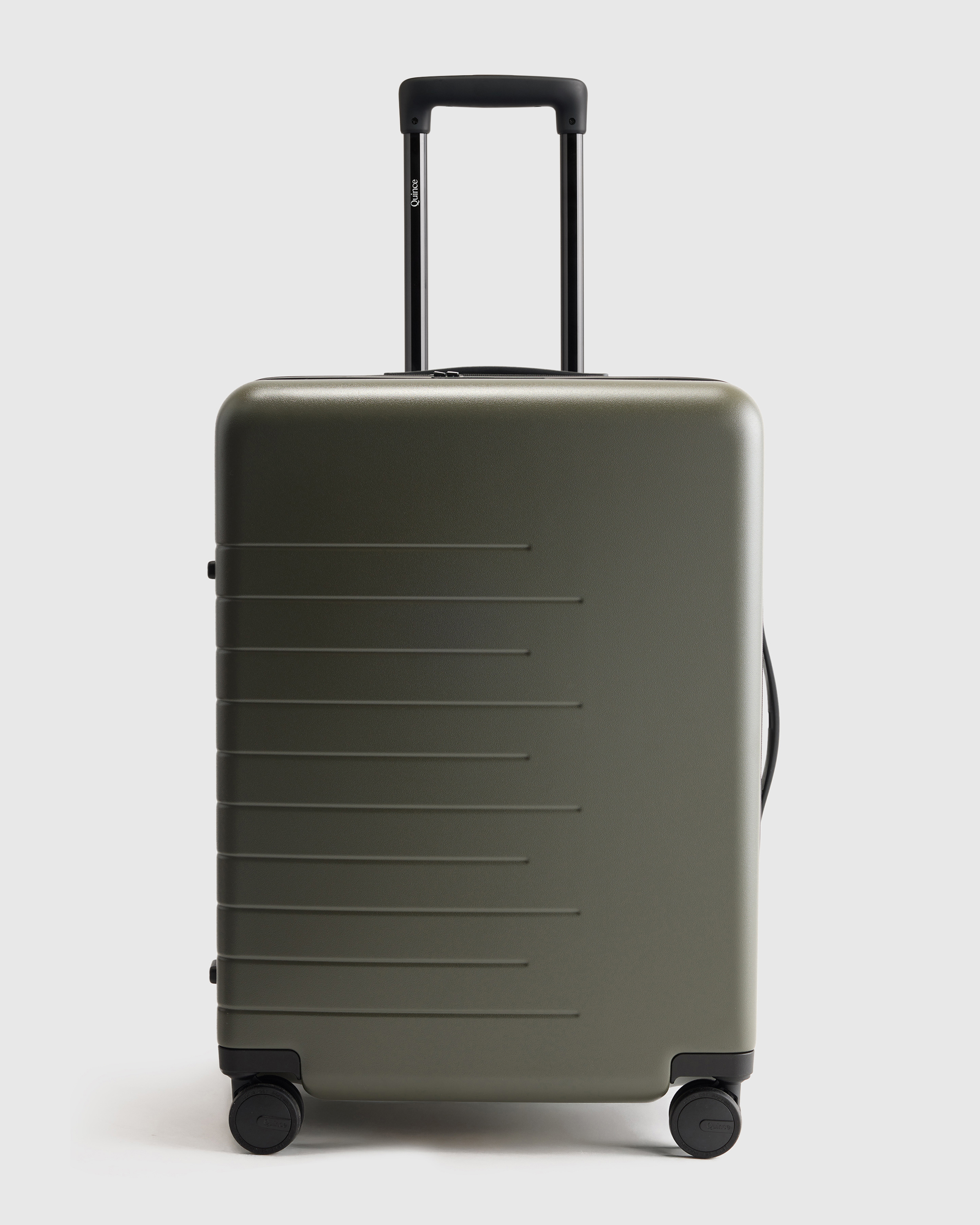 Olive Expandable Medium Check-In Suitcase