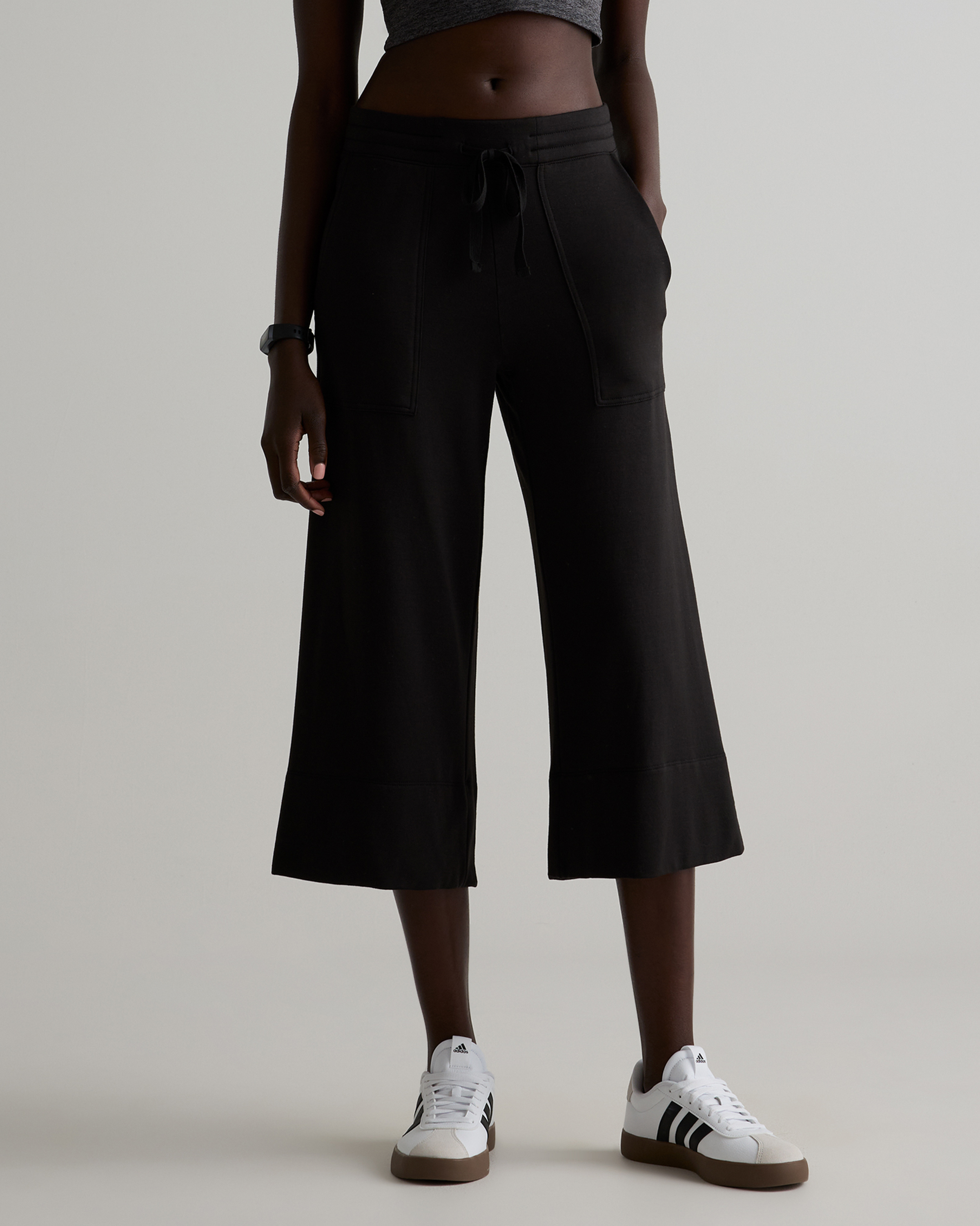 【COSYHARU】Monet wide slacks Women's Brushed Bamboo Wide Leg Pull-On Pants | Cozy Earth