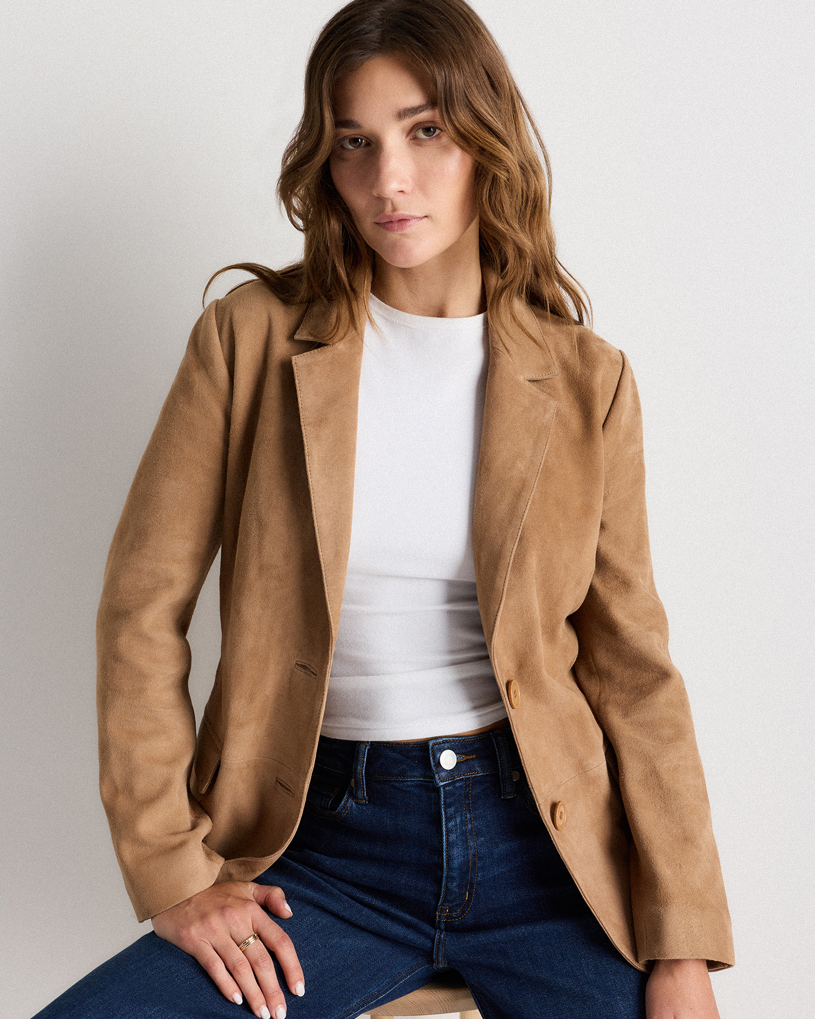 100% Suede Blazer