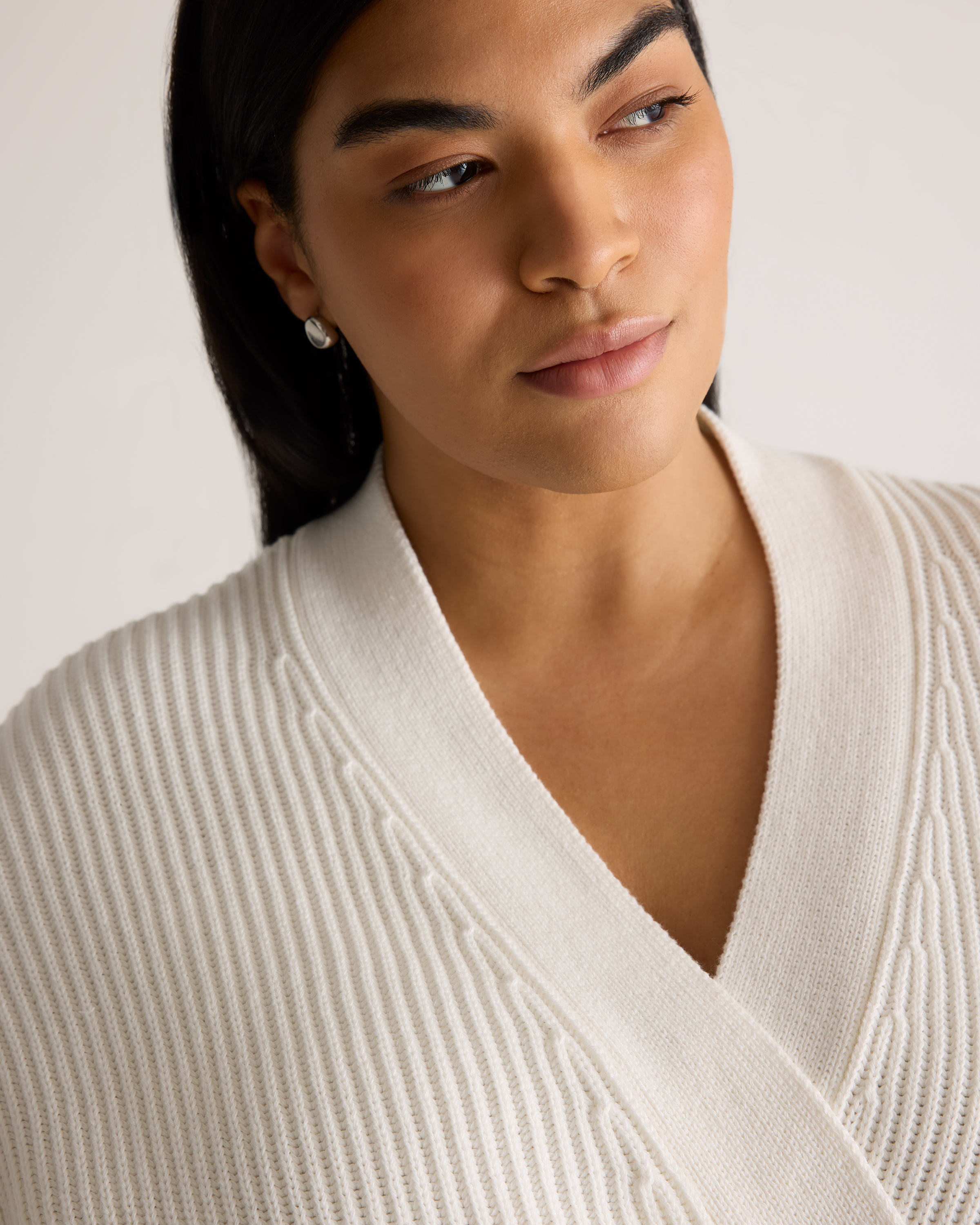 100% Organic Cotton Oversized Cardigan