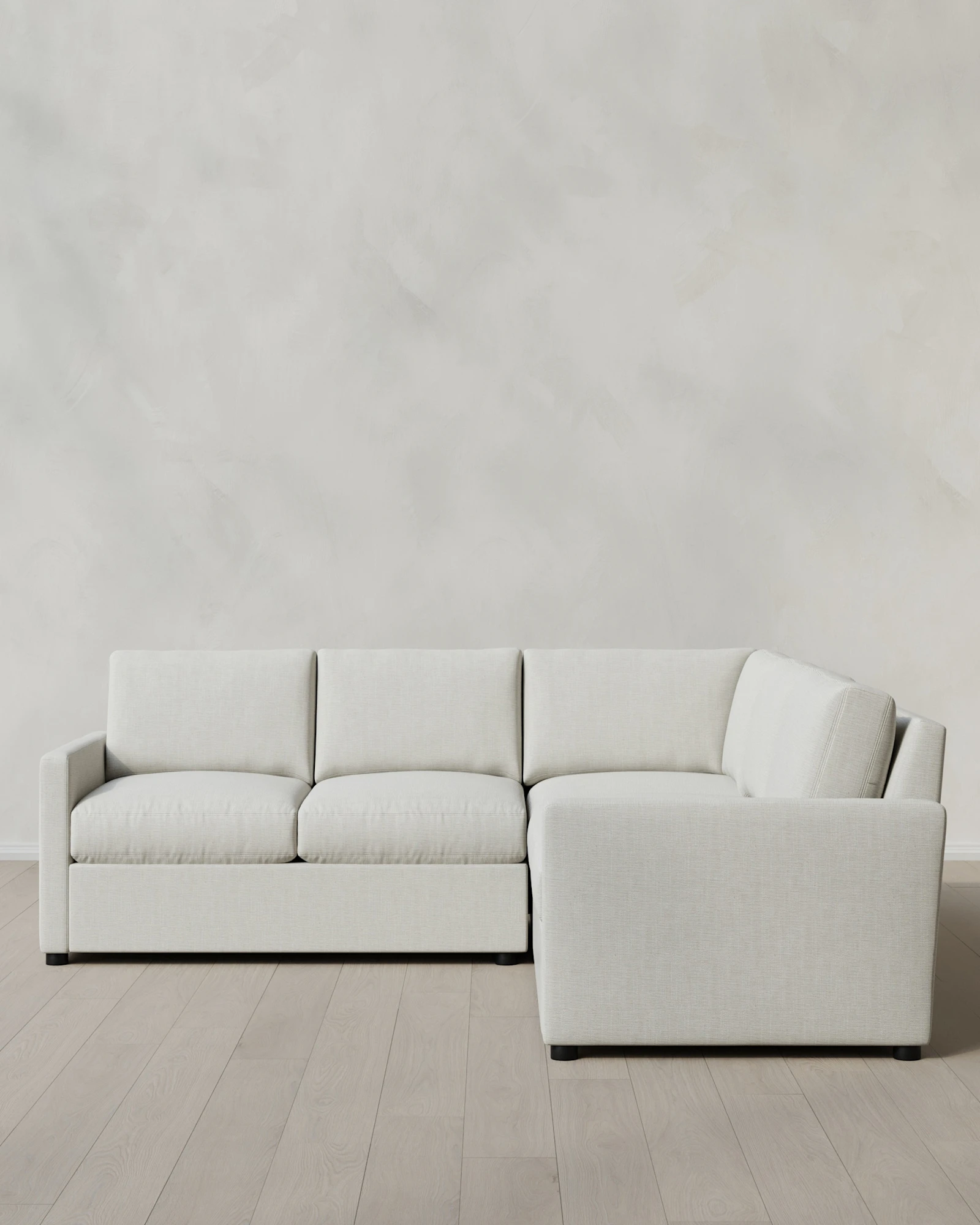 Brennan Performance Chenille Linen Blend L Sectional
