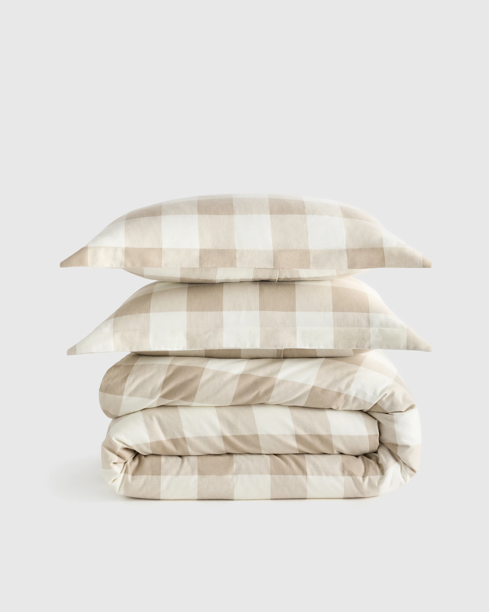 Luxury Organic Flannel Duvet Cover Set