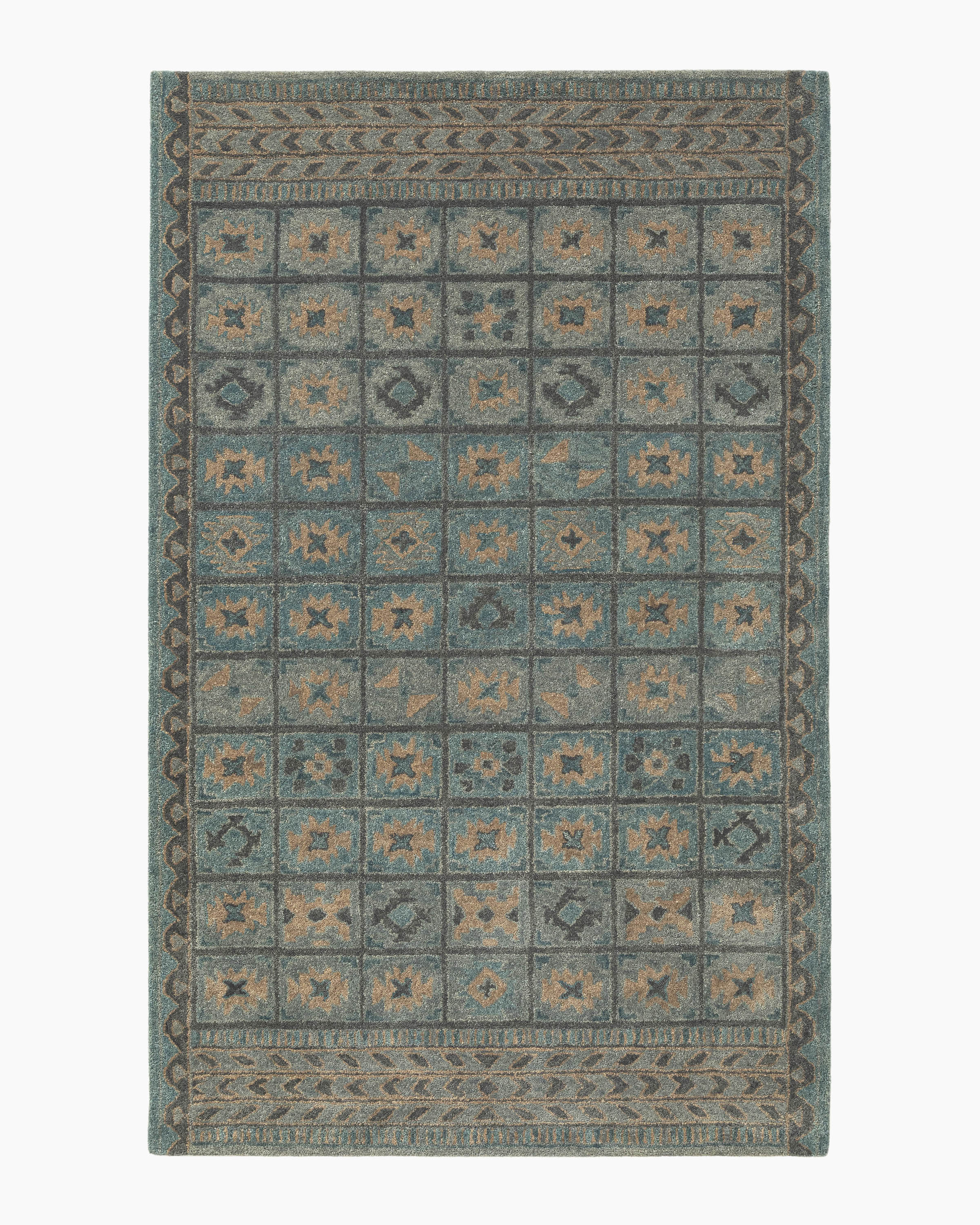 Blue Cambria Wool Rug