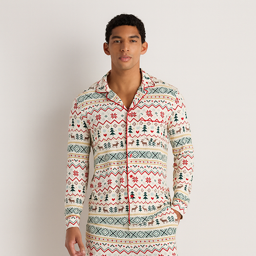 mens holiday pajamas subcollection tile