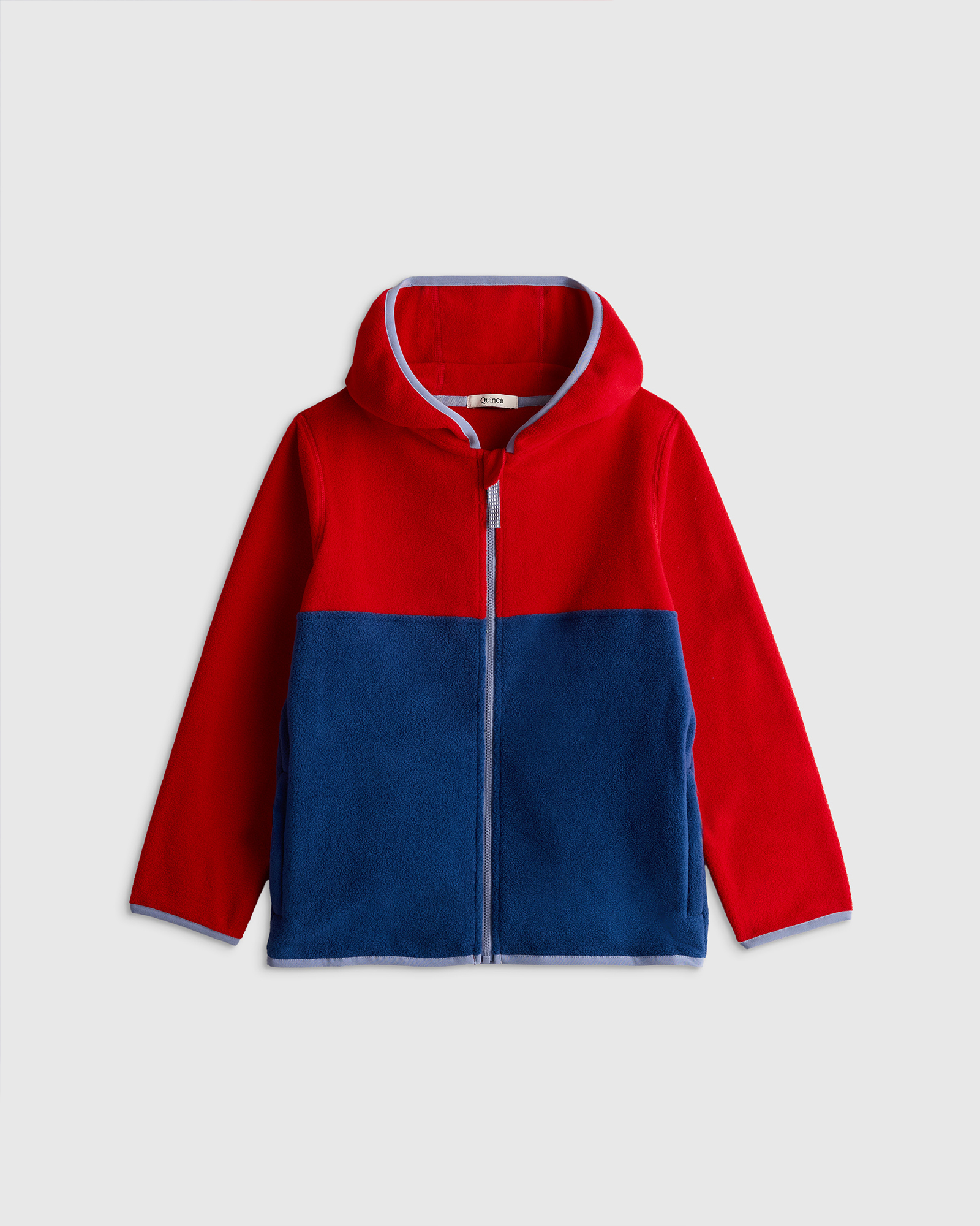 Navy/Red Microfleece Cozy Jacket