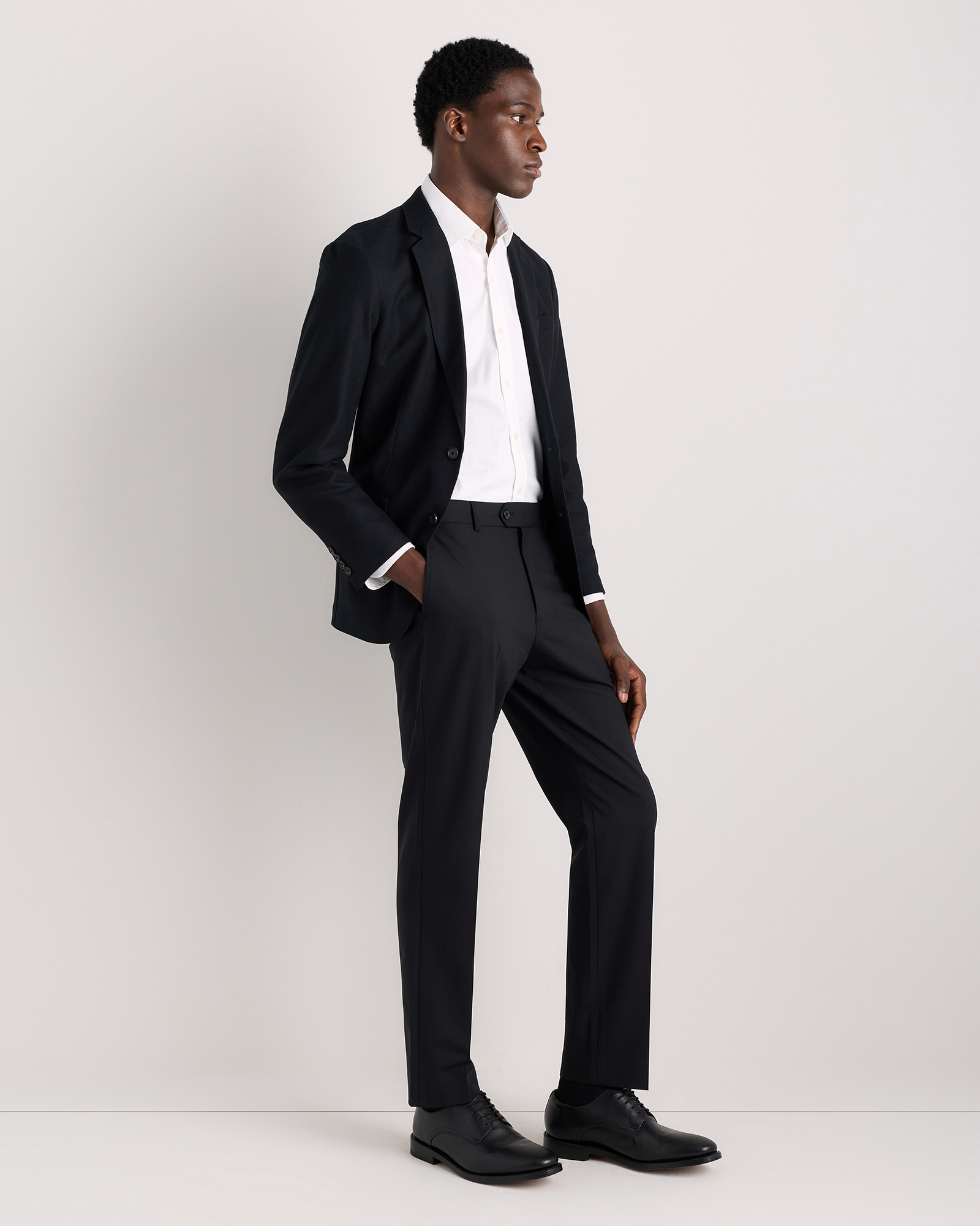 30x34 black dress pants 2723-BLACK-PANTS 32 / main image 0