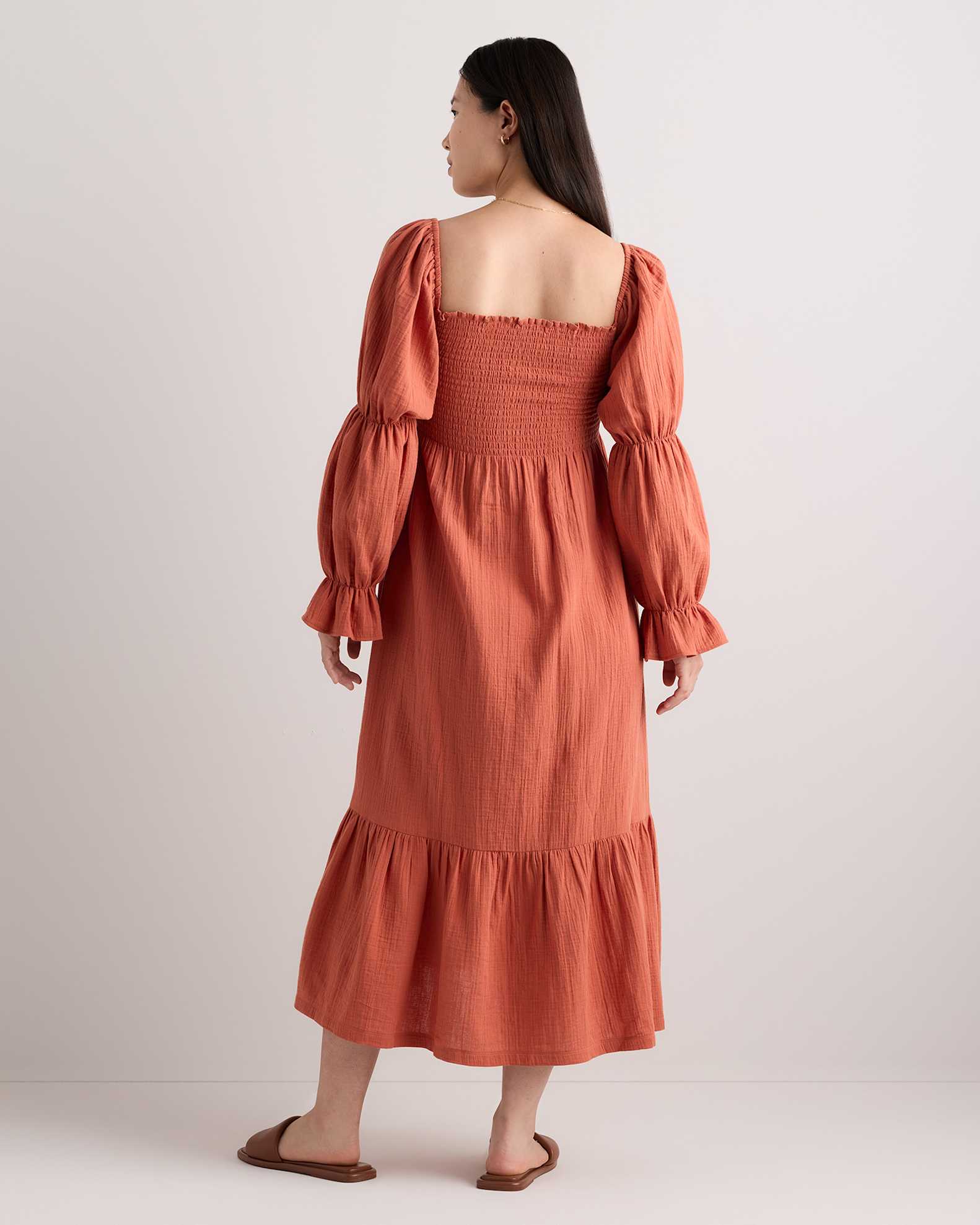 maternity orange dress Replying to @kay.delices The burnt was something #blackmomsoftiktok #firsttimemom #maternityphotoshoot #pregnancyreveal #dressyourbump this dress offers both comfort and chic appeal Orange Maternity Dresses | Nordstrom