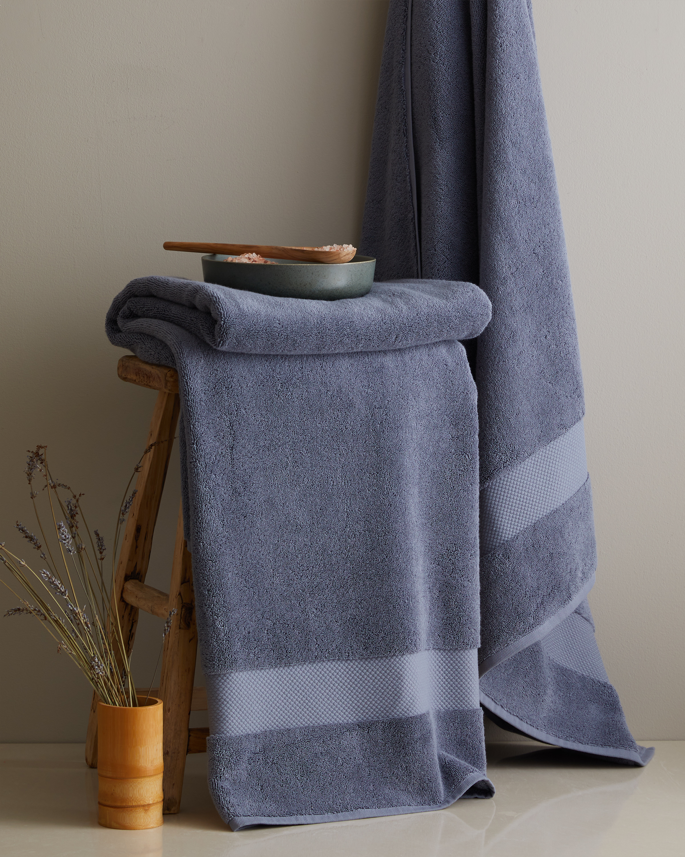 Turkish Ultra Plush Bath Sheet (Set of 2) - Thumbnail 3