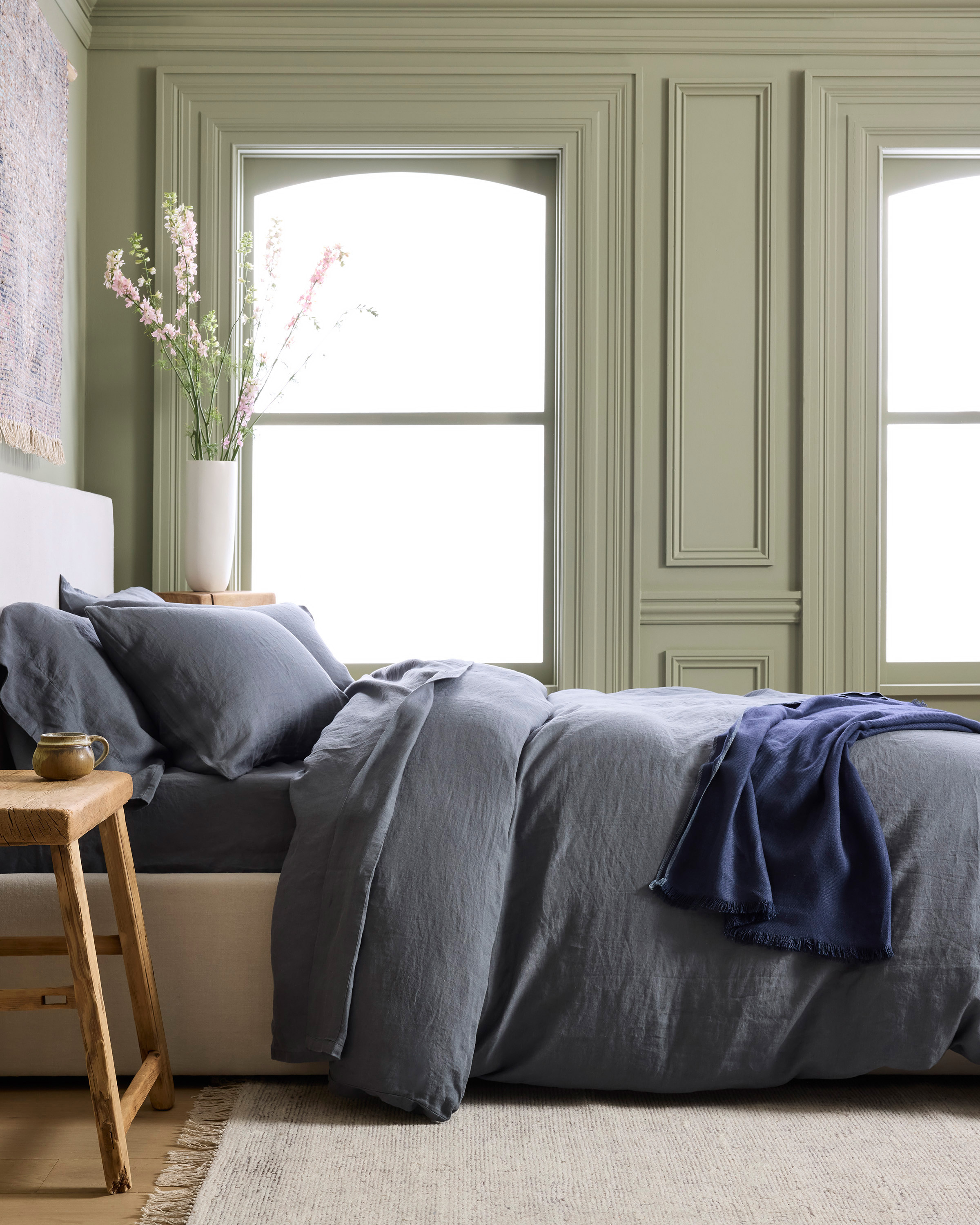 Nightfall European Linen Duvet Cover