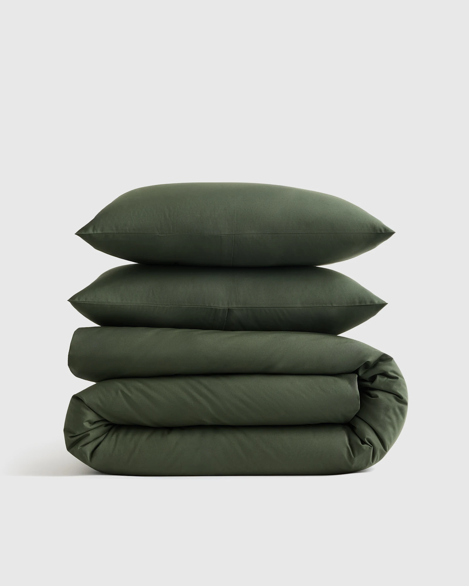 100% Organic Crisp Percale Duvet Cover Set