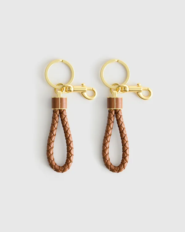 Greta Braided Key Ring (2-Pack)