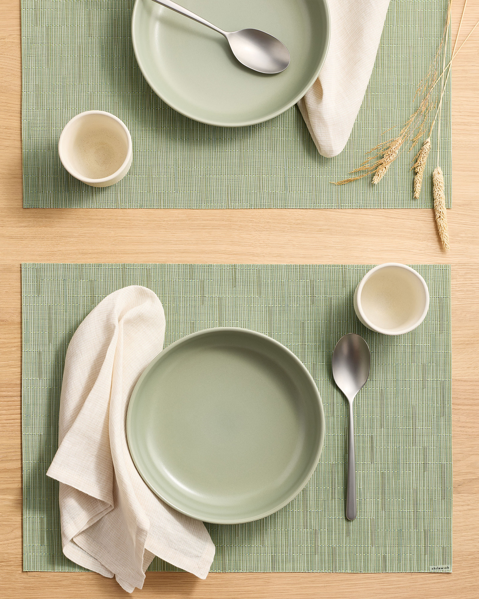 Chilewich Easy-Care Bamboo Rectangular Placemats, Set of 4 in