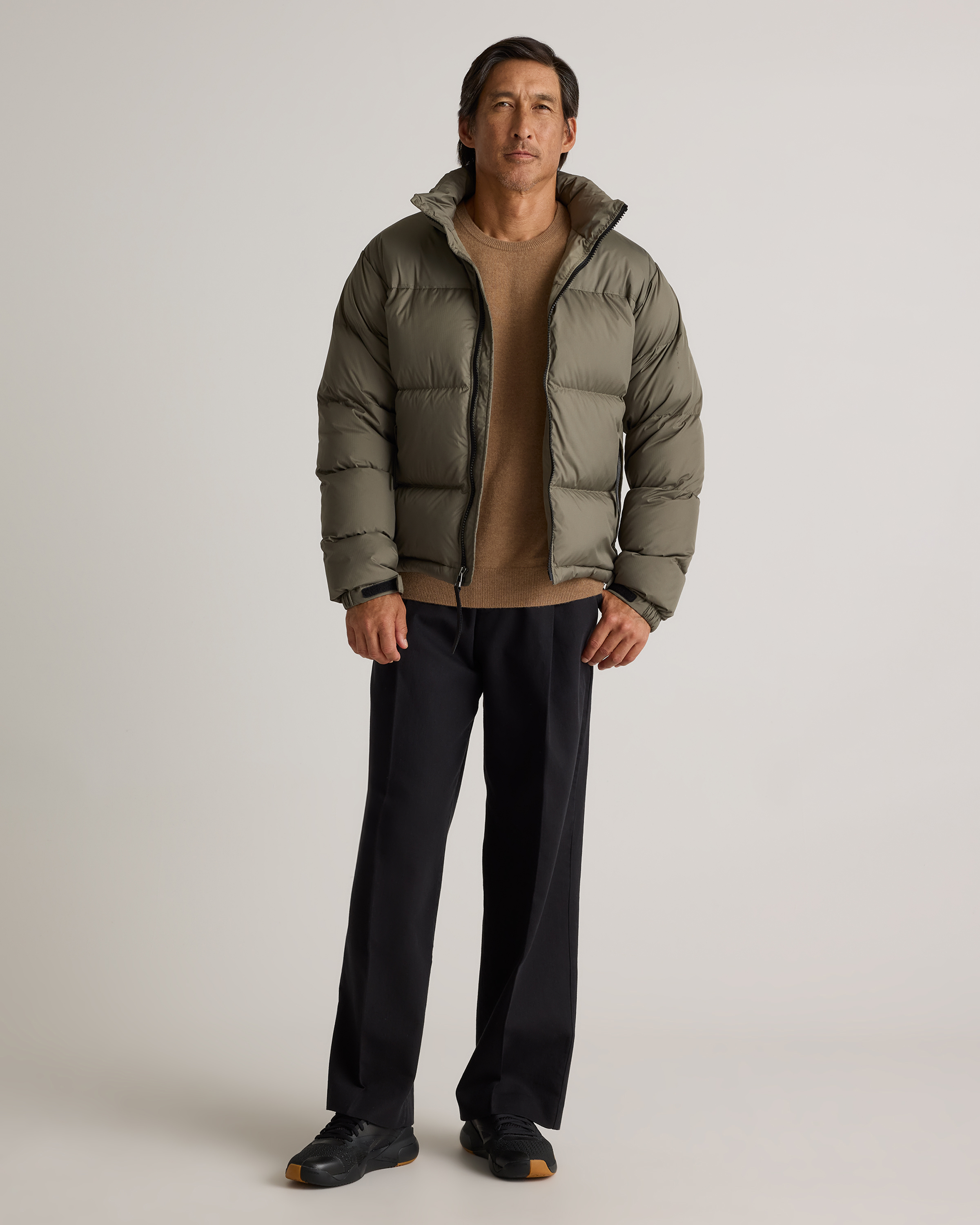 Responsible Down Puffer Jacket in Faded Cargo