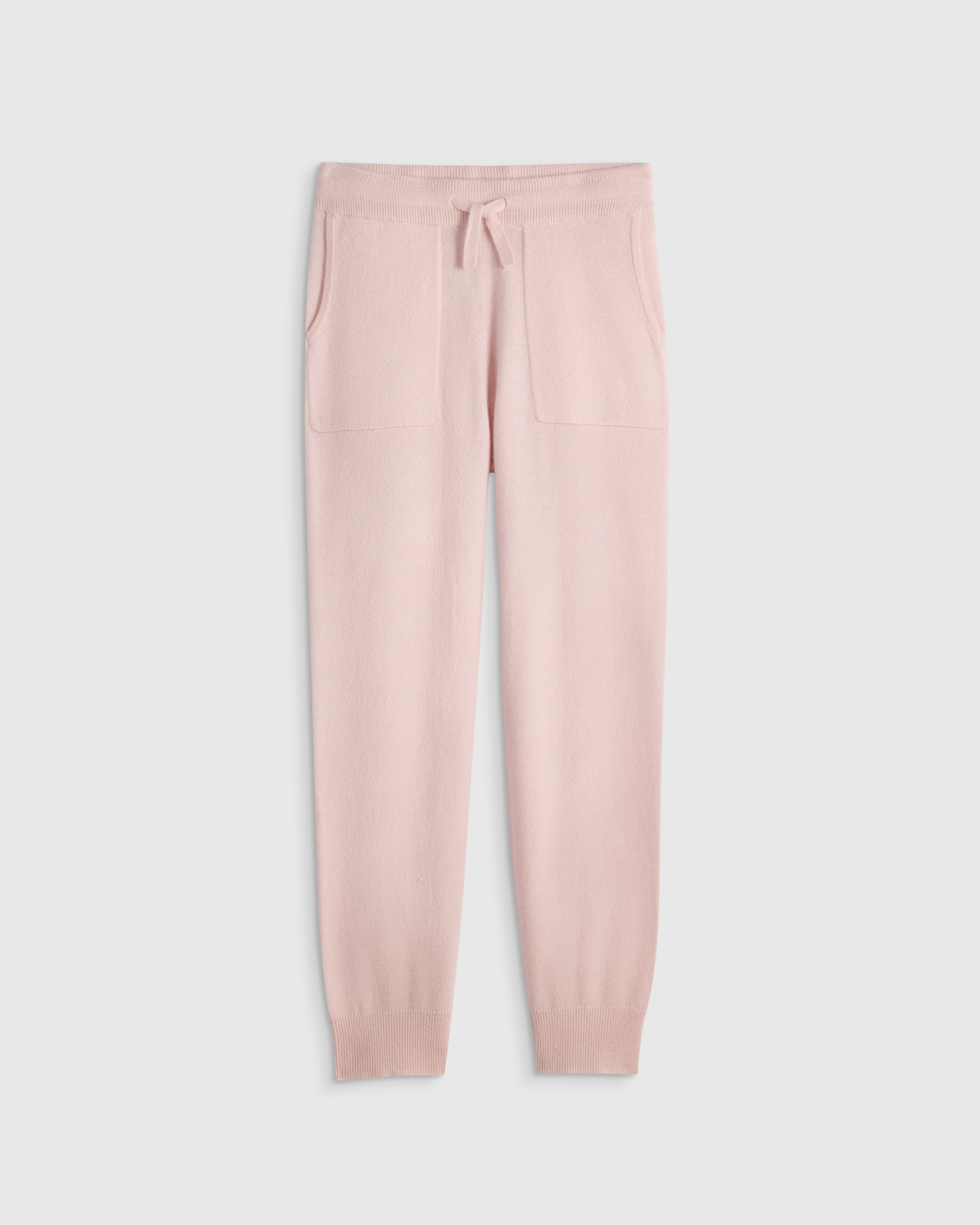Minimal Pink Washable Cashmere Jogger