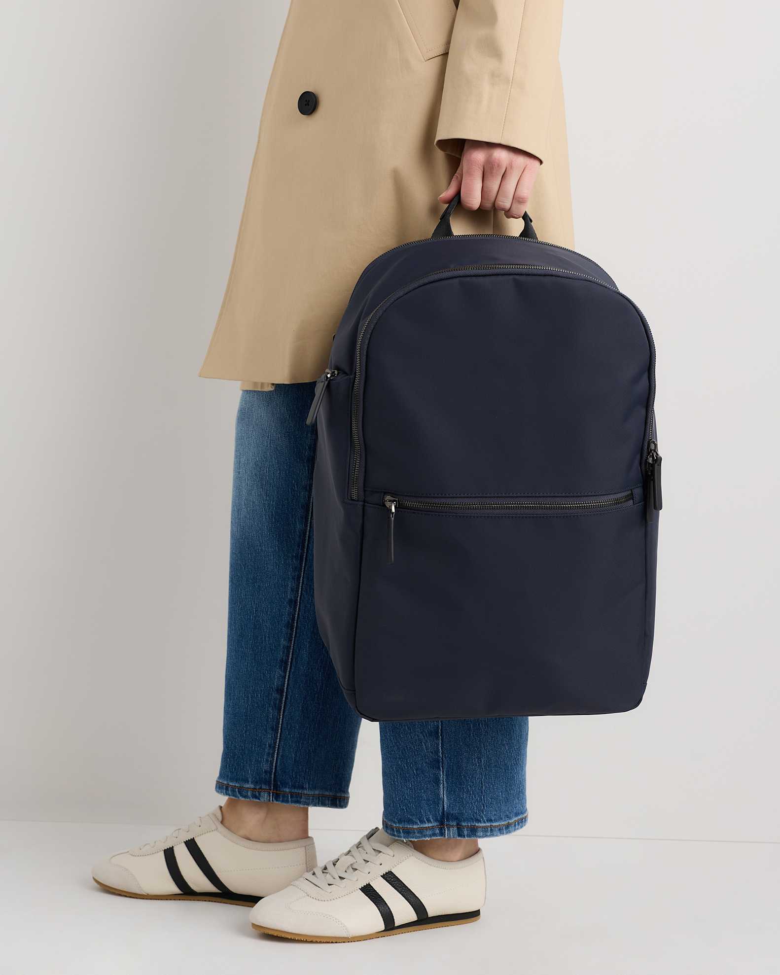 rains field backpack blue Rains Book Daypack in Dusk for $150 Introducing the Rolltop Rucksack W3 Blue field outdoor backpack: a