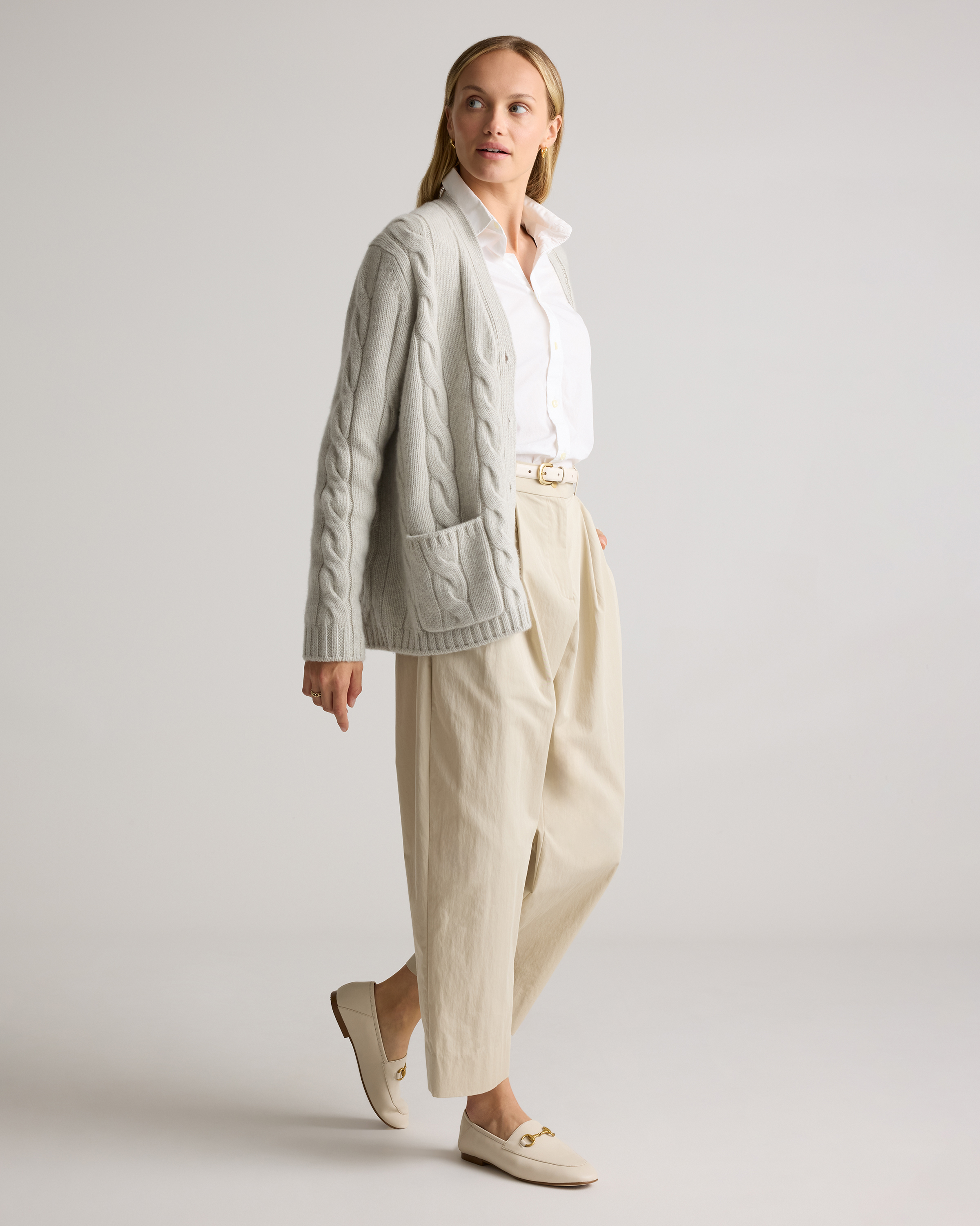 Luxe Baby Cashmere Cable Cardigan Luxe Baby Cashmere Cable Cardigan