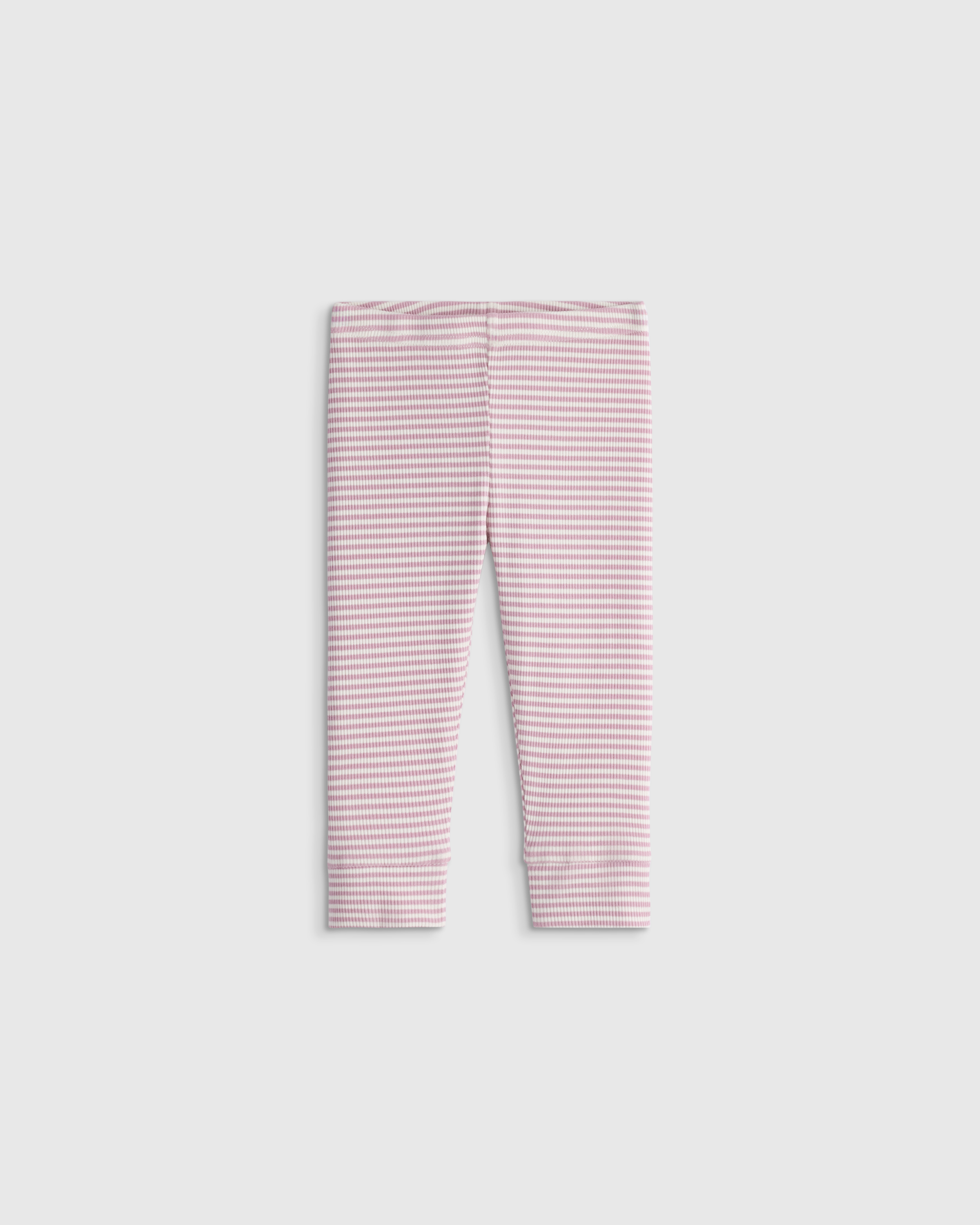Lilac Stripe Softest Rib Leggings 