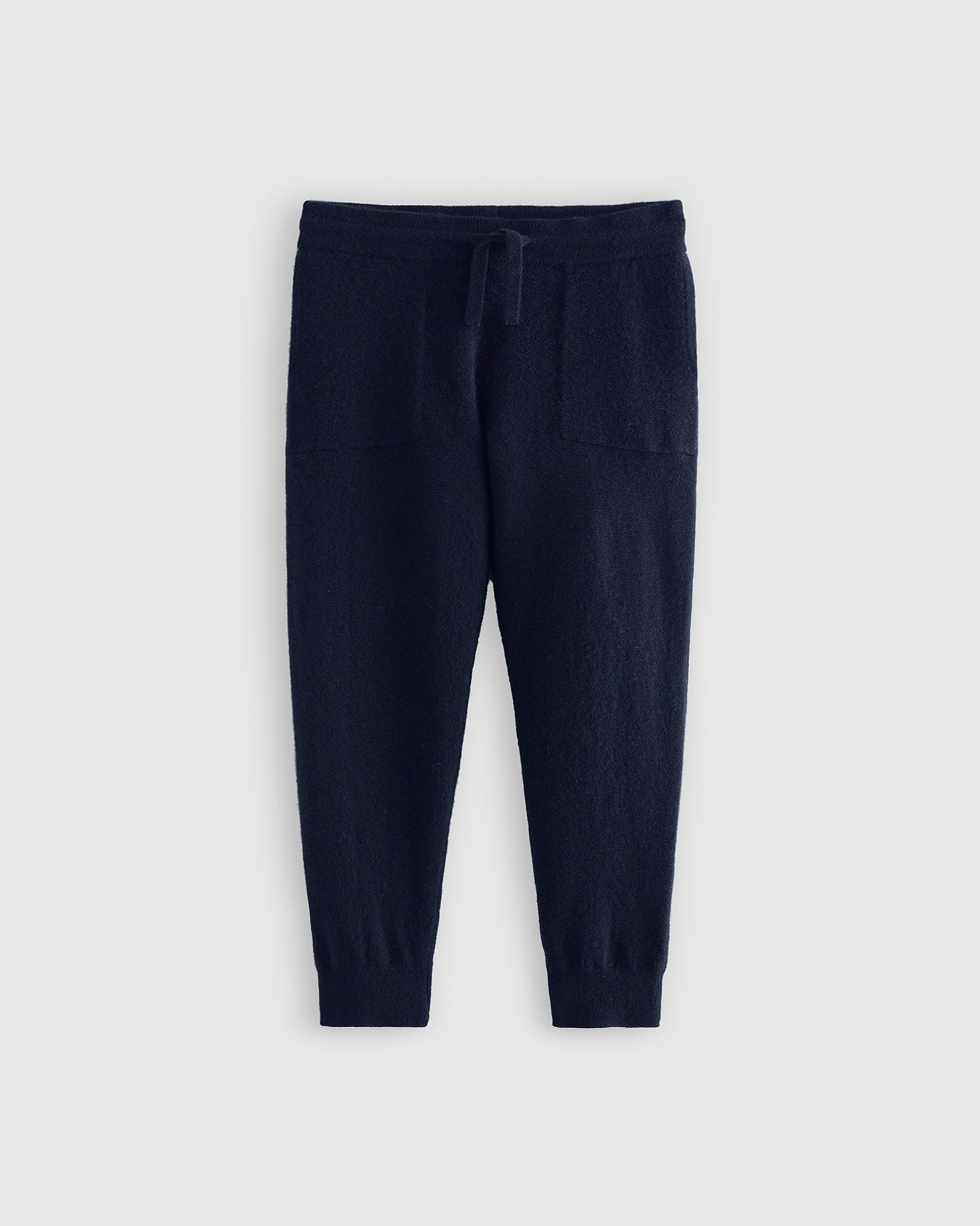 True Navy Washable Cashmere Jogger