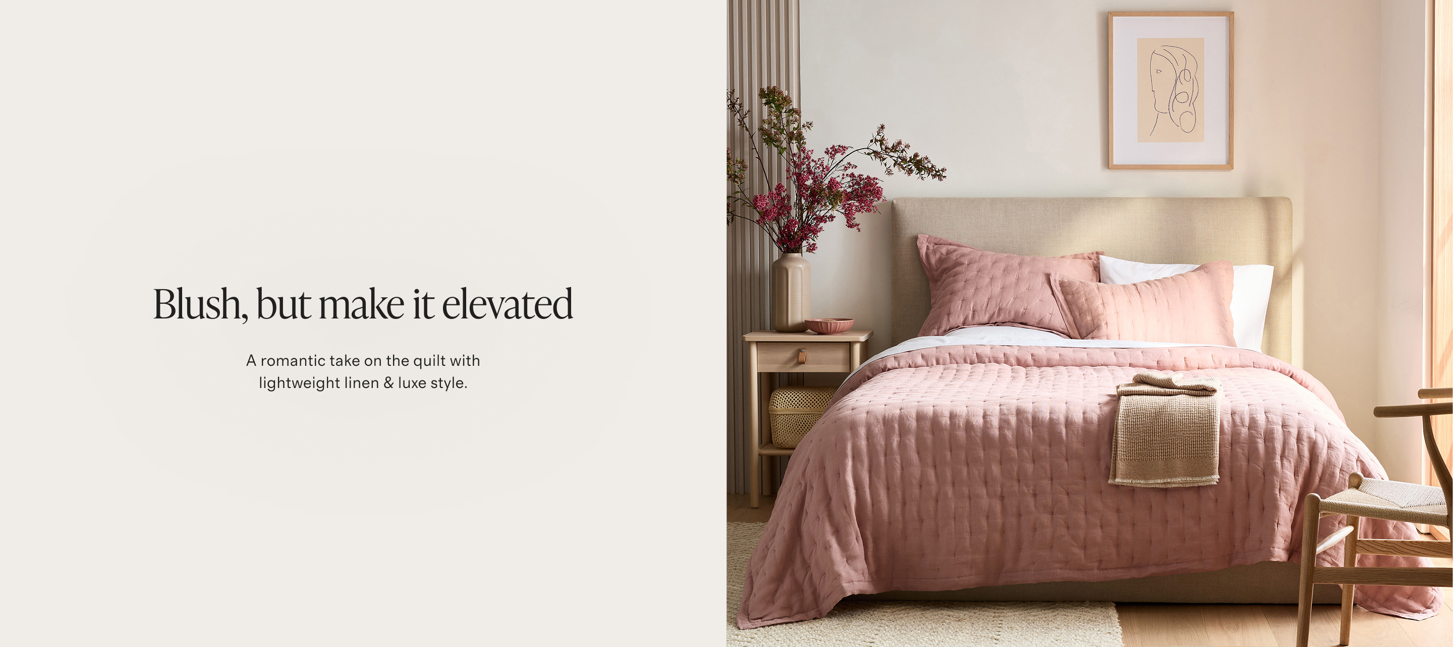 blush pink banner - desktop