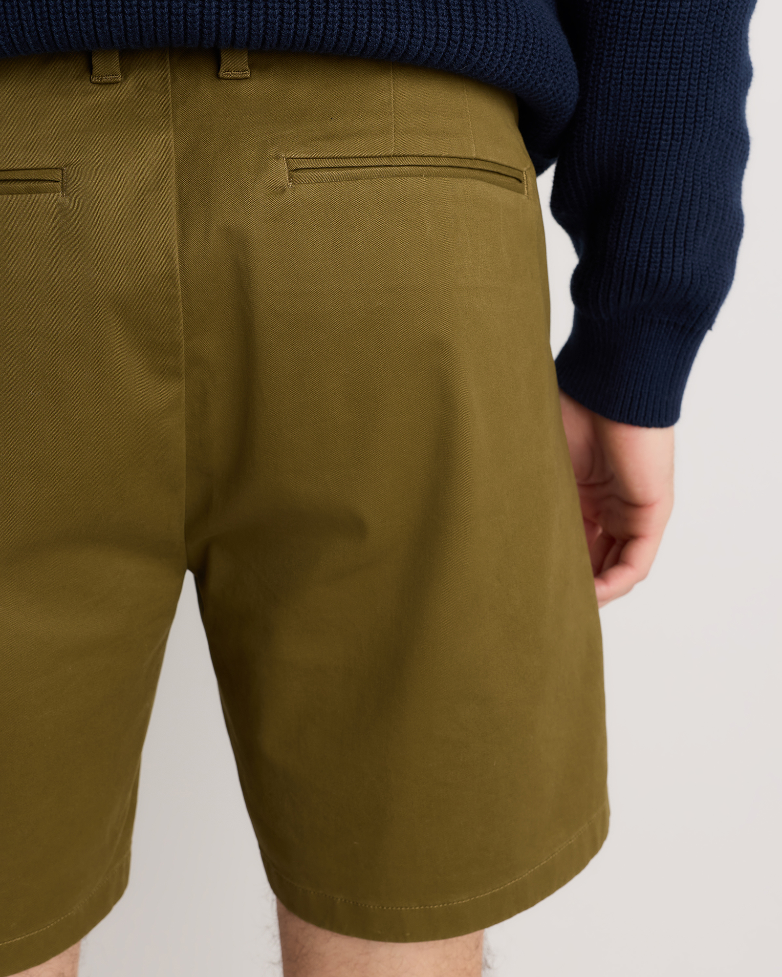 Men's Organic Cotton Classic Stretch Chino Short - 7