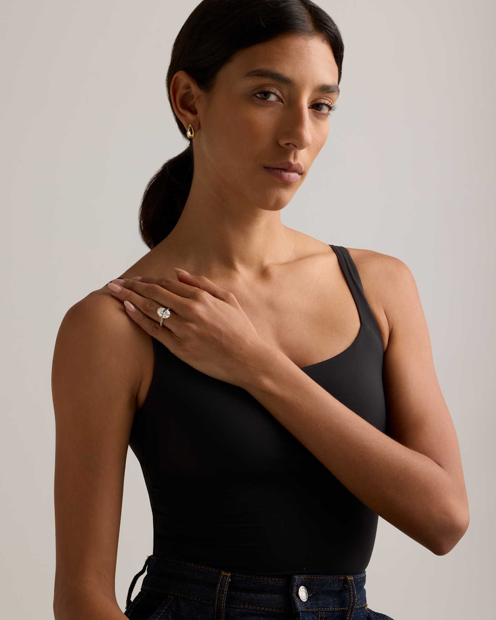 Lab Grown Diamond Round Eternity Band