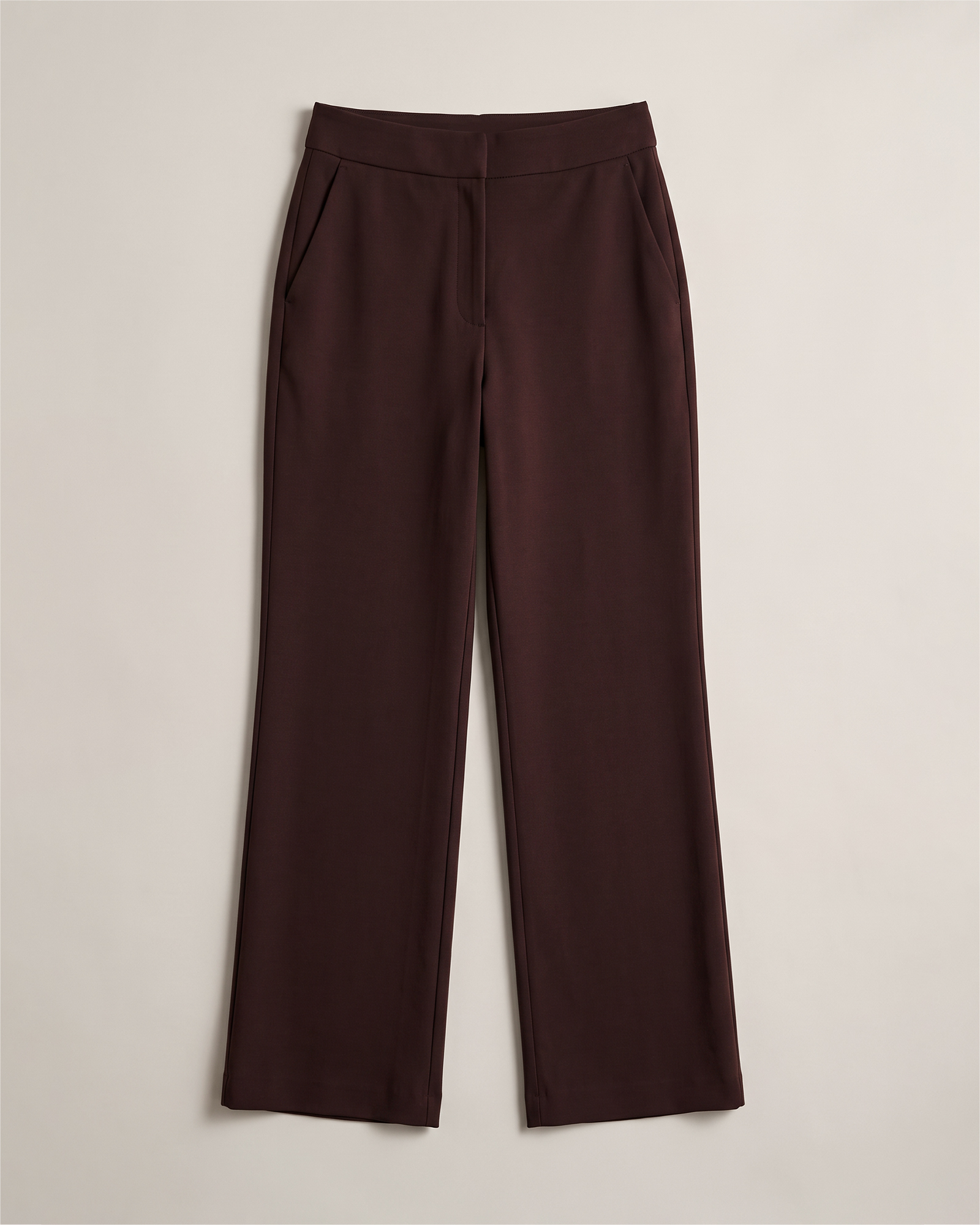 Espresso Ultra-Stretch Ponte Trouser