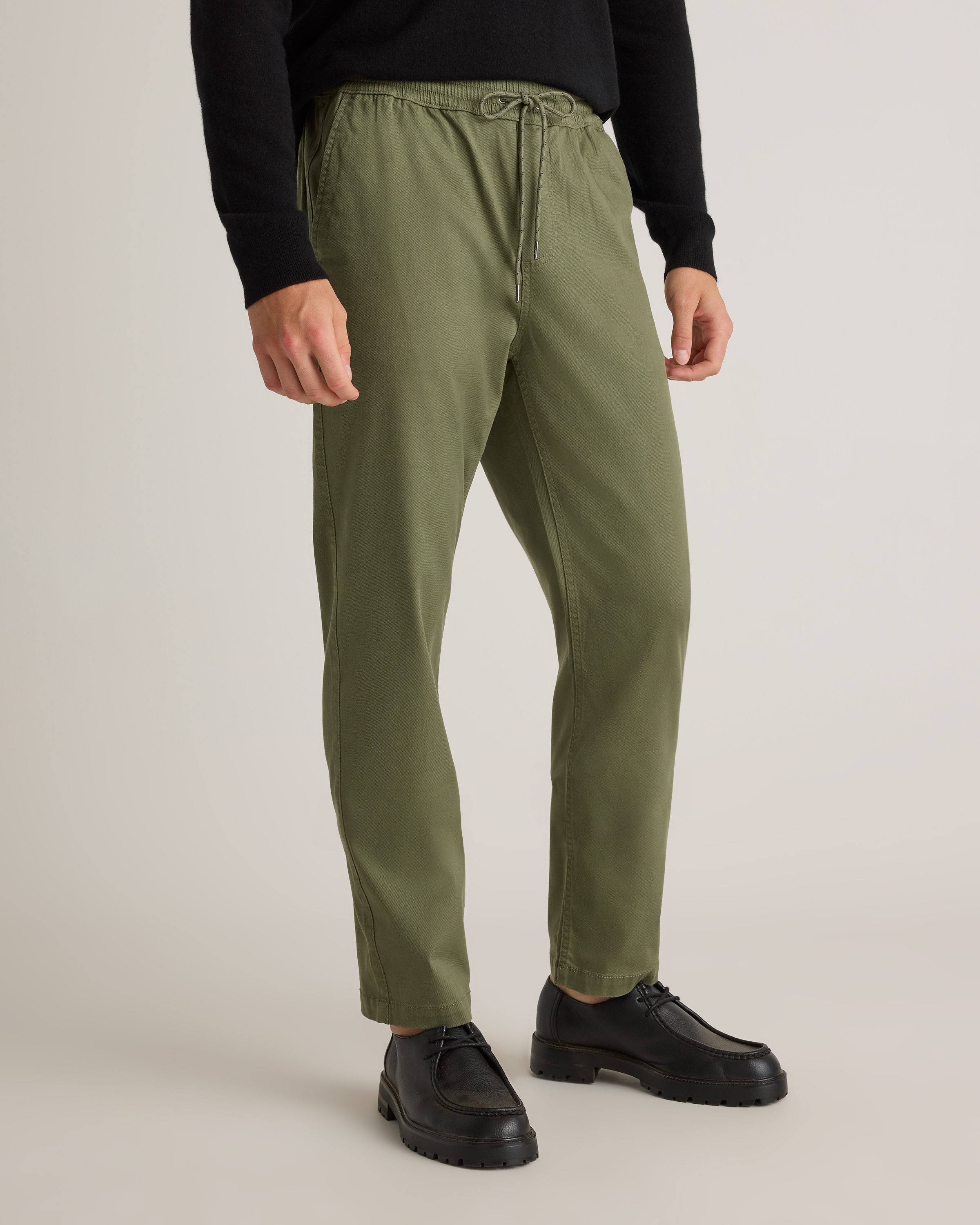 Men's Organic Cotton Drawstring Weekend Chino