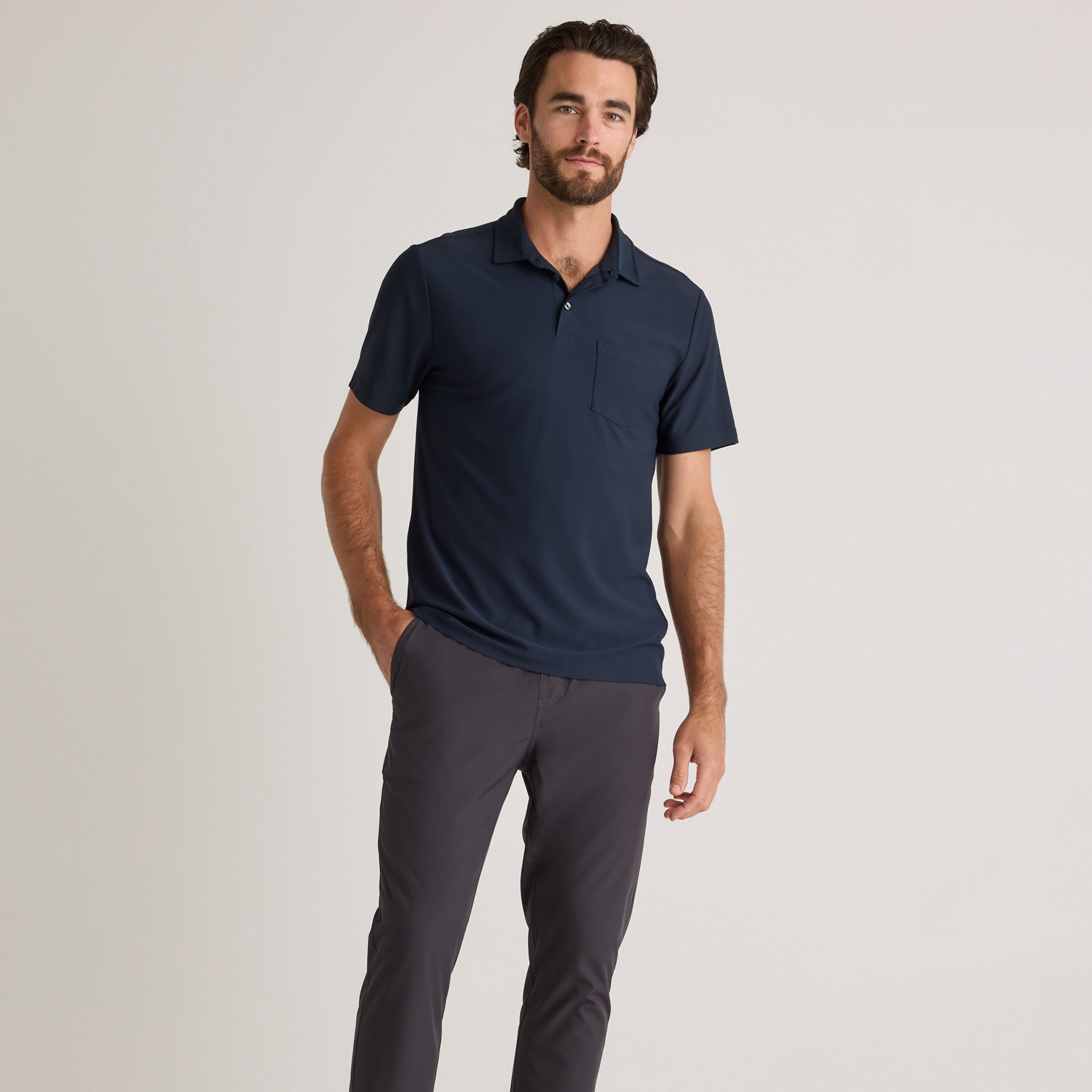 men activewear polos subcollection tile