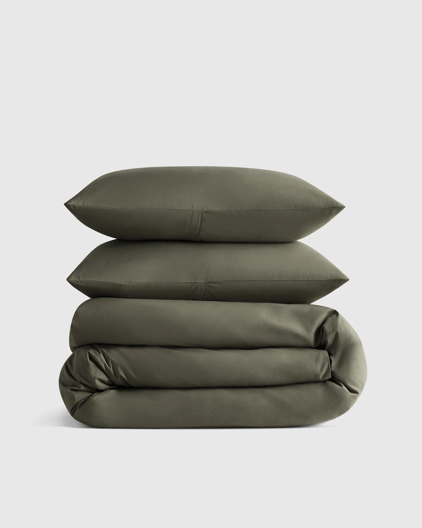 100% Organic Crisp Percale Duvet Cover Set